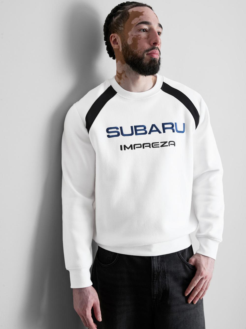 Subaru Impreza Sweatshirt - White
