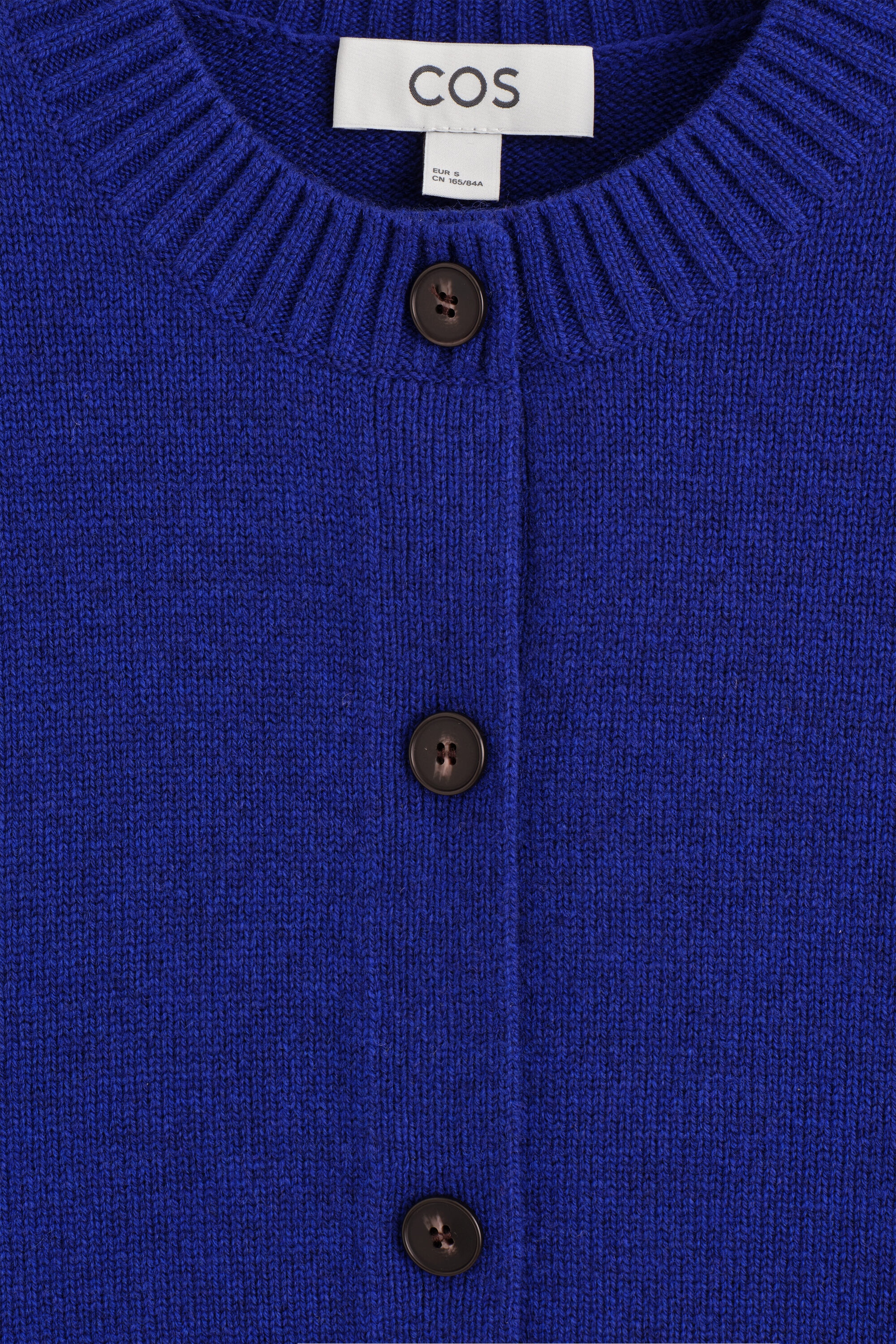 MERINO WOOL SWEATER - COBALT BLUE