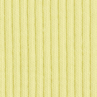 RIBBED COTTON TANK TOP - YELLOW
