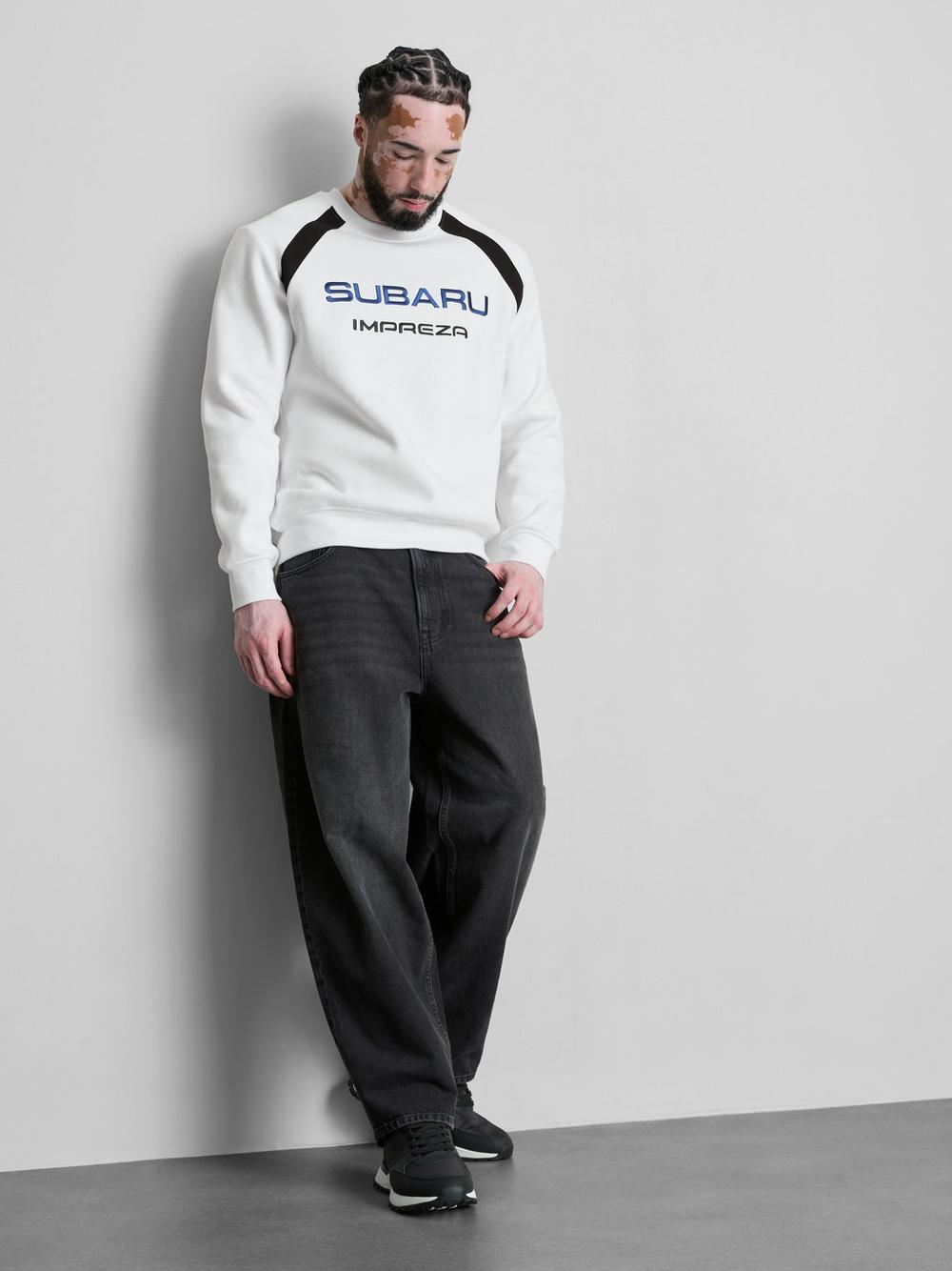 Subaru Impreza Sweatshirt - White