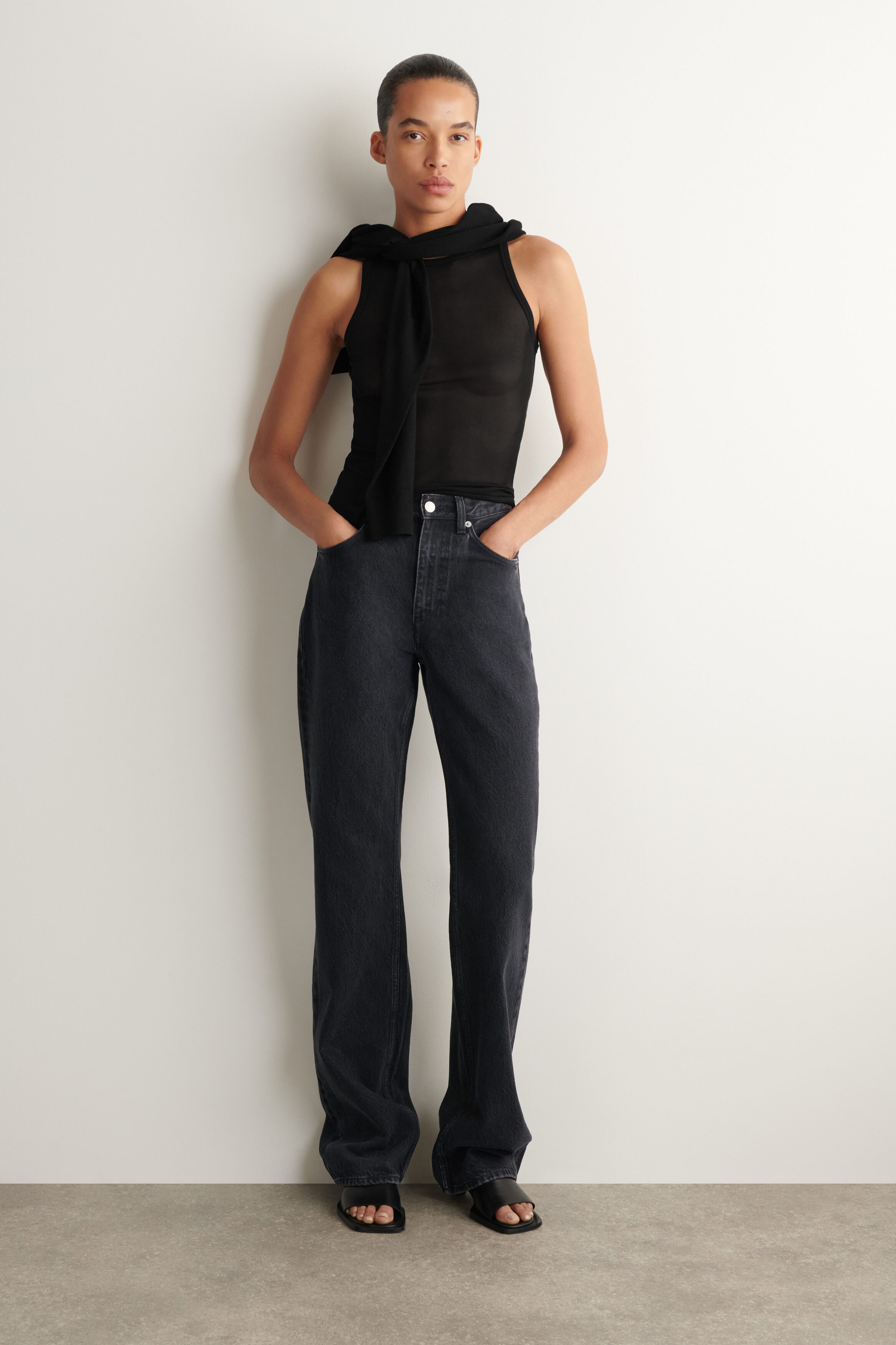 VALLEY BOOTCUT JEANS - BLACK