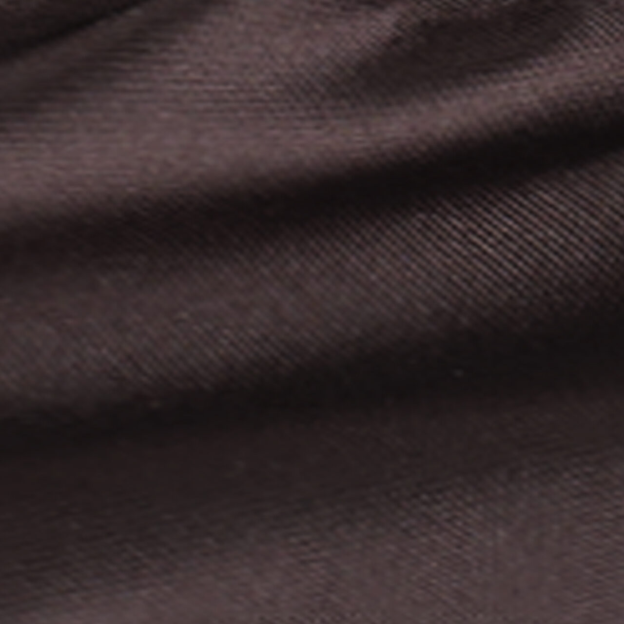SATIN BALLET FLATS - CHOCOLATE