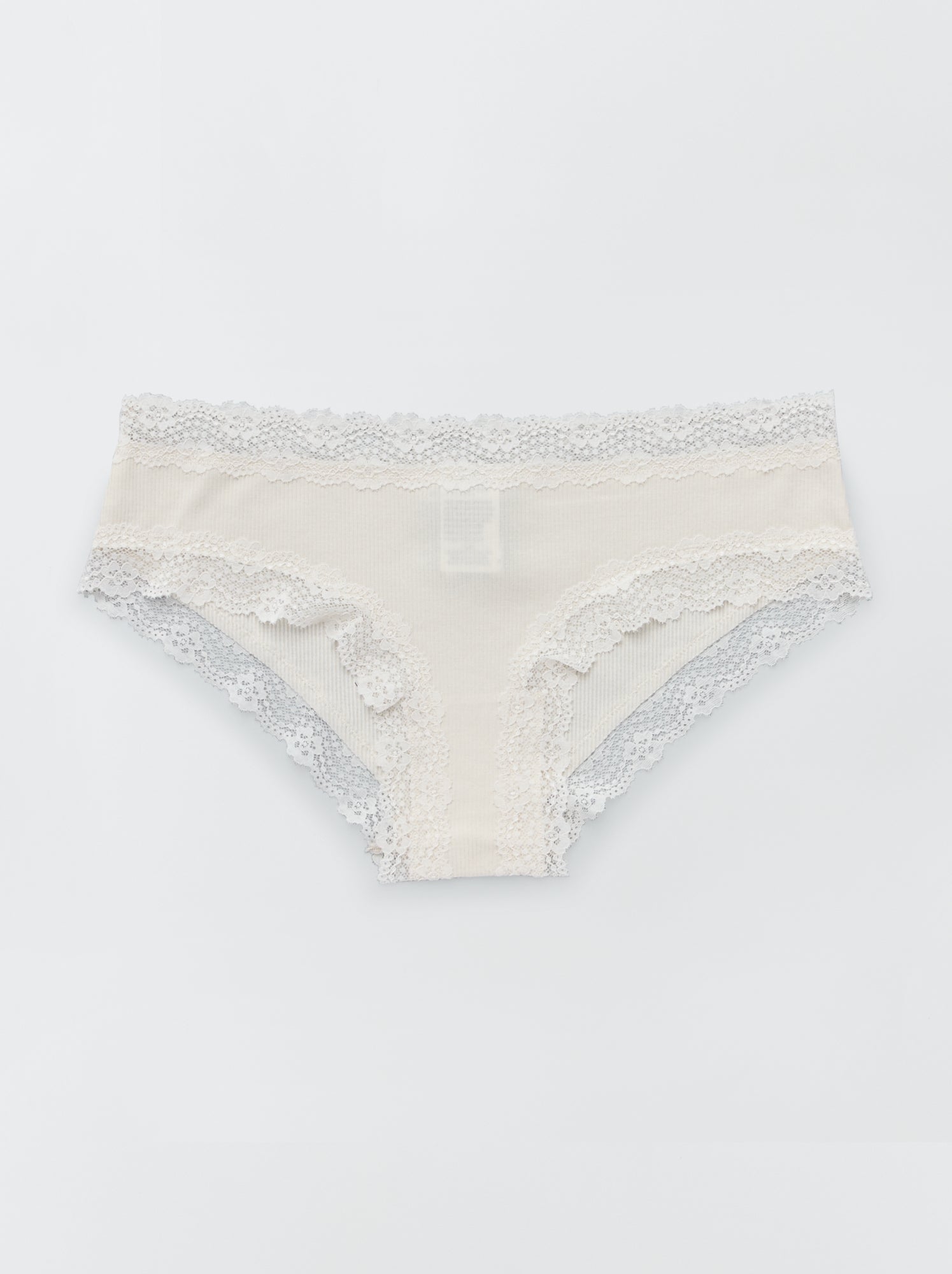 Lot de 3 shorties fines côtes - écru/brun/prune - 5