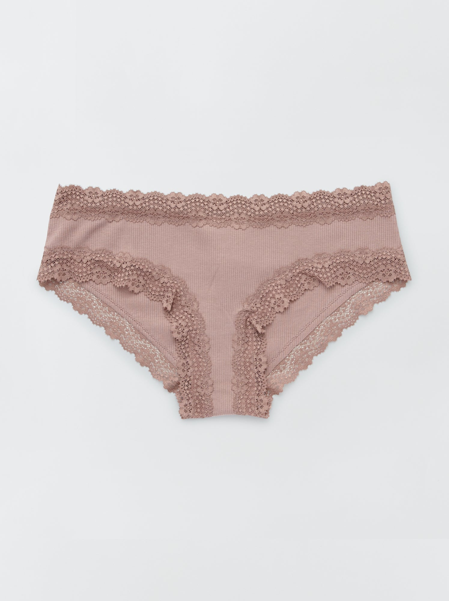 Lot de 3 shorties fines côtes - écru/brun/prune - 6
