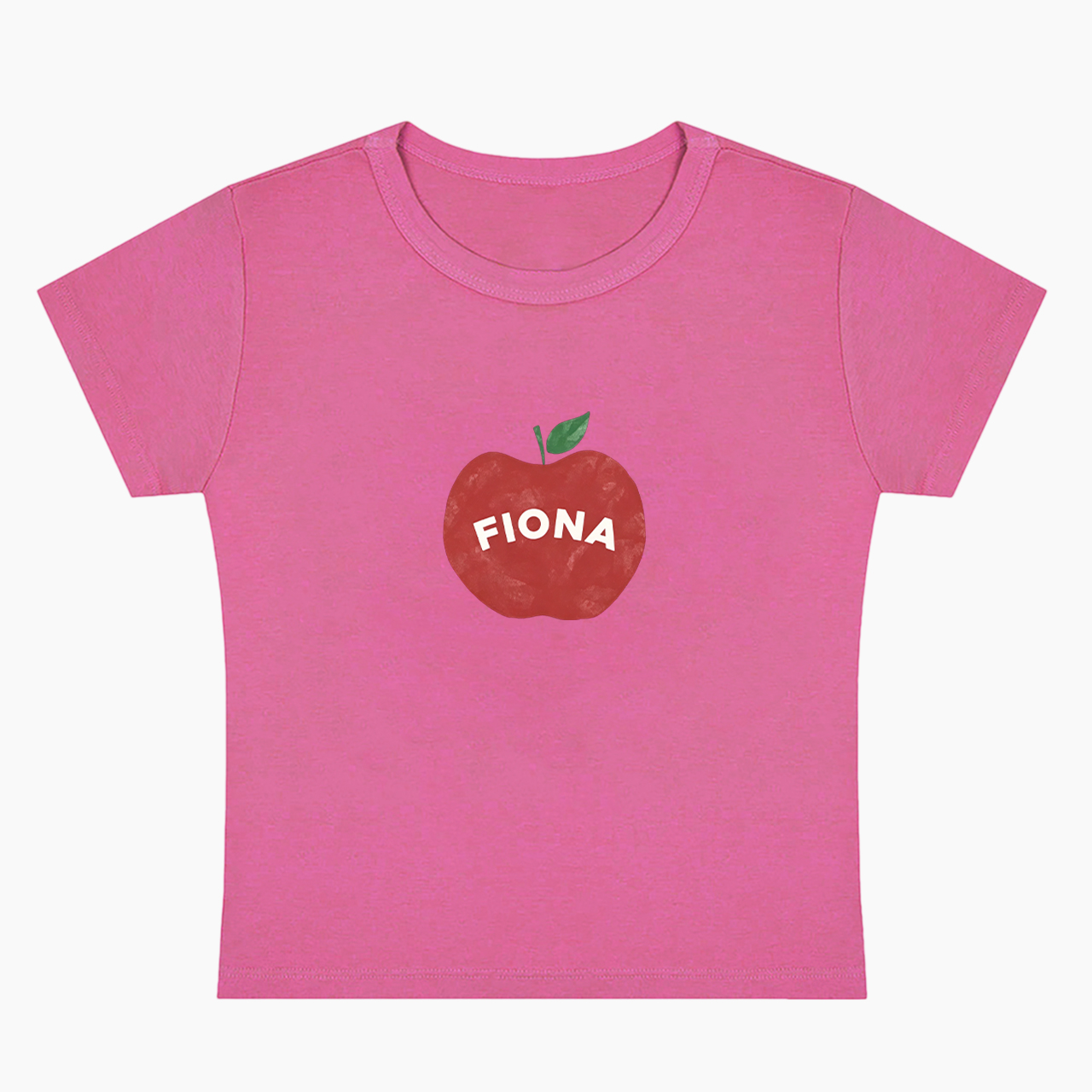 Personalized Apple Baby Tee