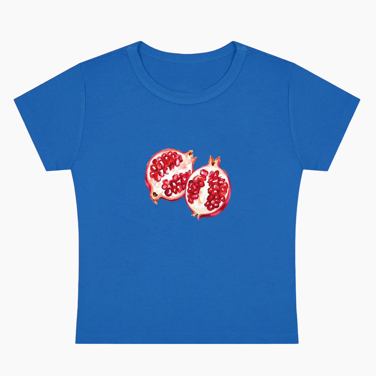 Watercolor Pomegranate Baby Tee