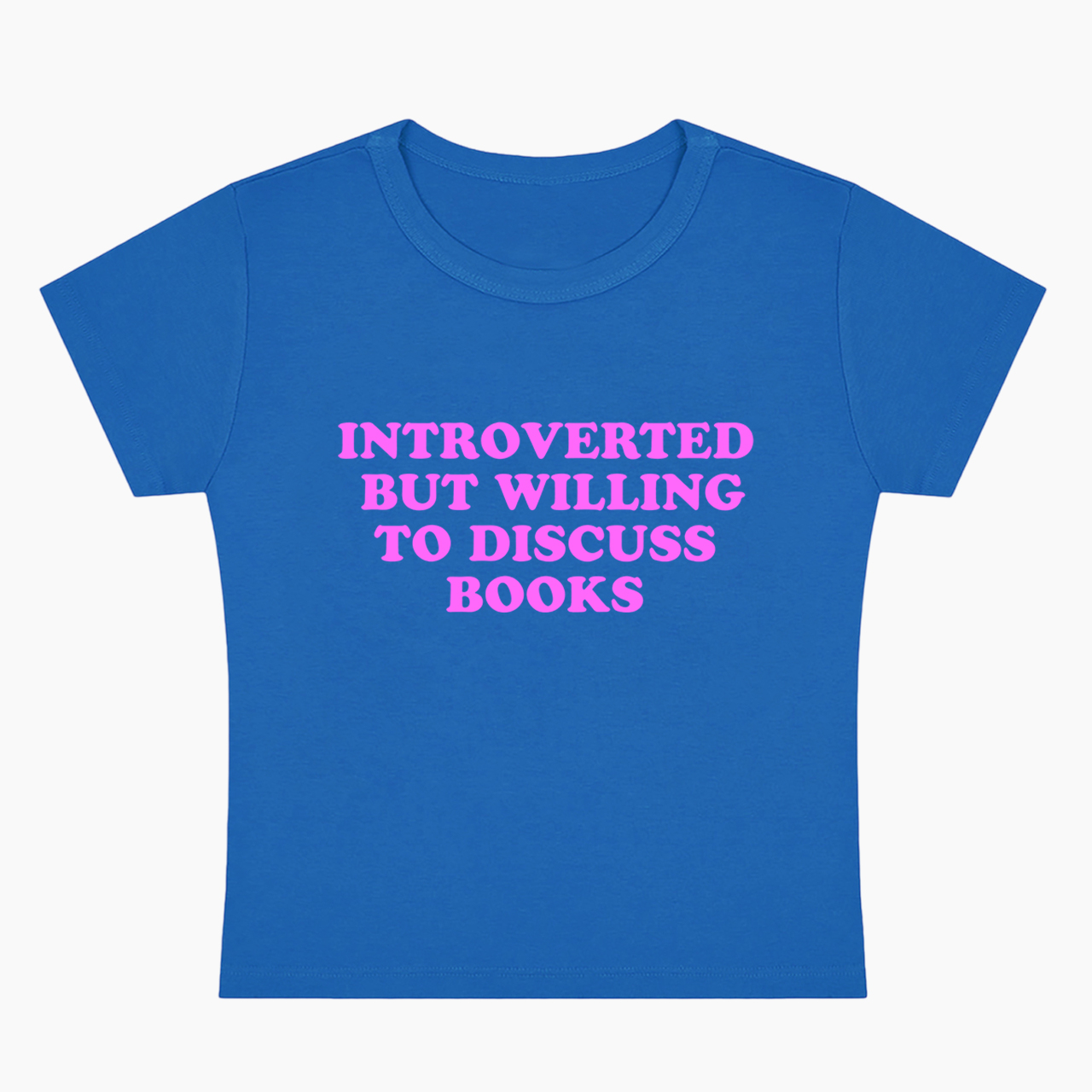 Introverted But Willing To Discuss Books Baby Tee
