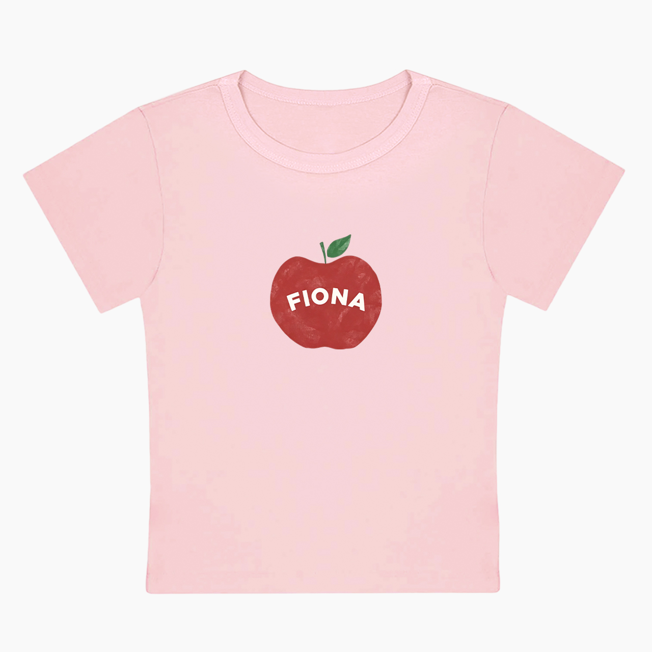 Red Apple Baby Tee