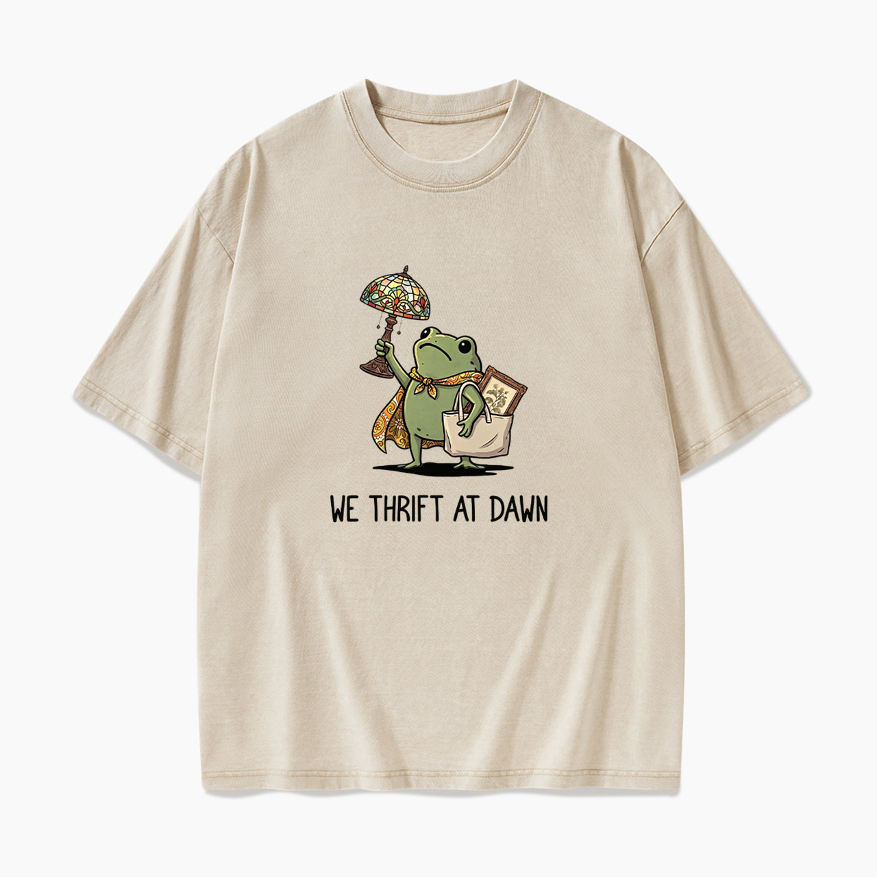 We Thrift At Dawn Washed Tees