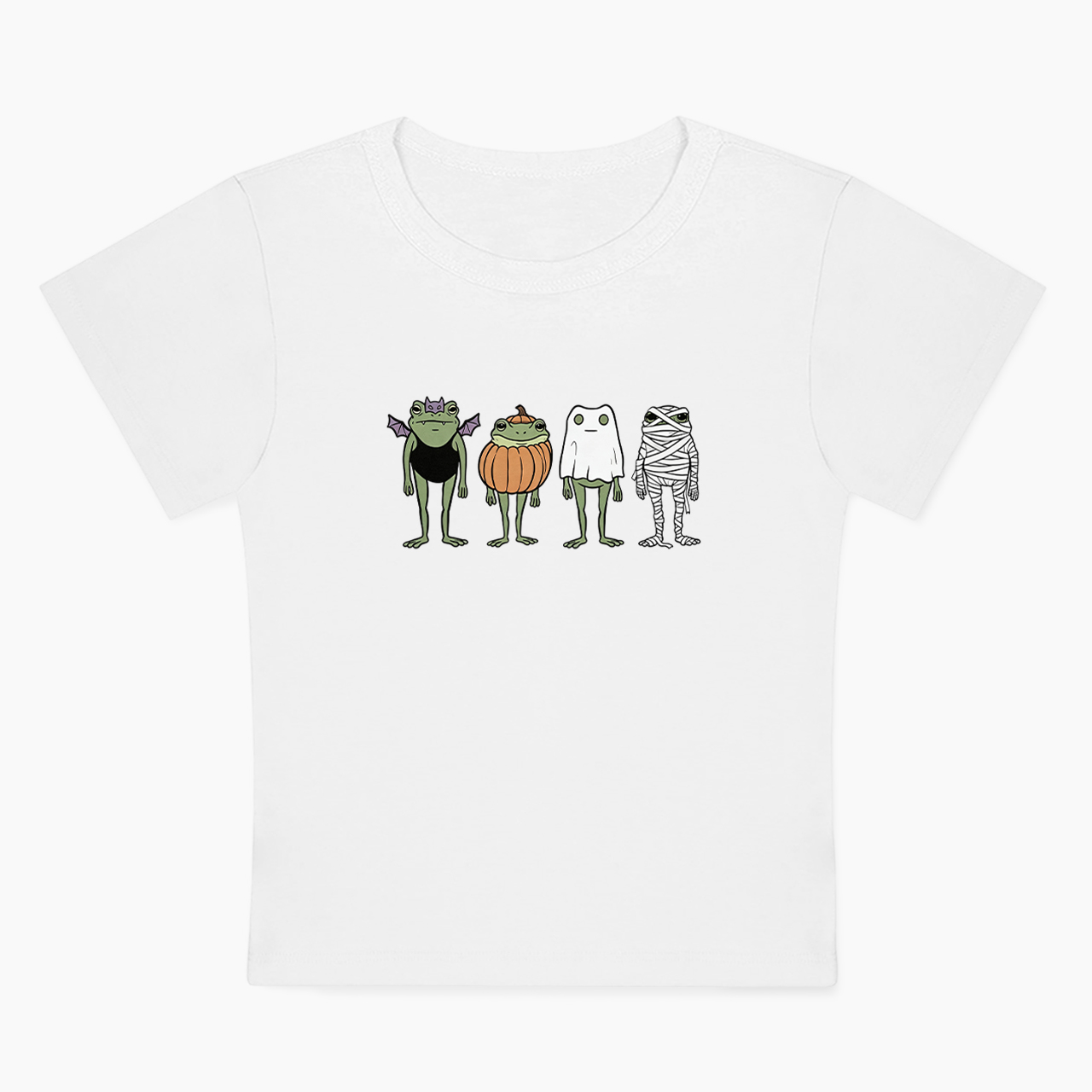 Trick or Treat Frogs Baby Tee