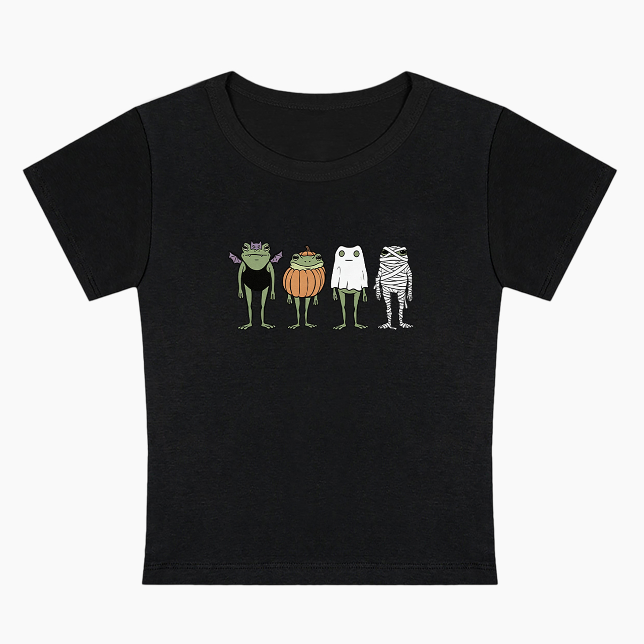 Trick or Treat Frogs Baby Tee