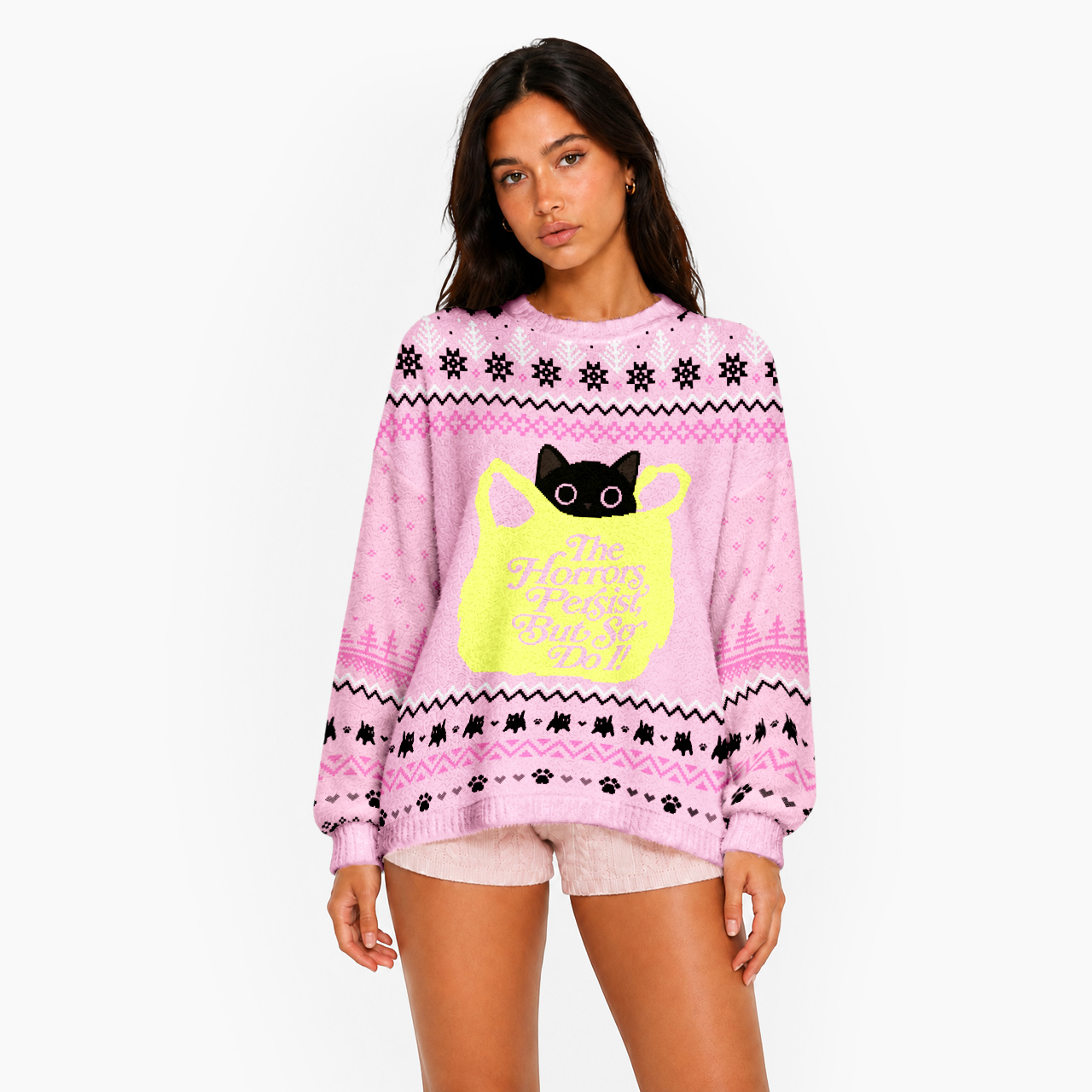 The Horrors Persist But So Do I Mohair Sweatshirts