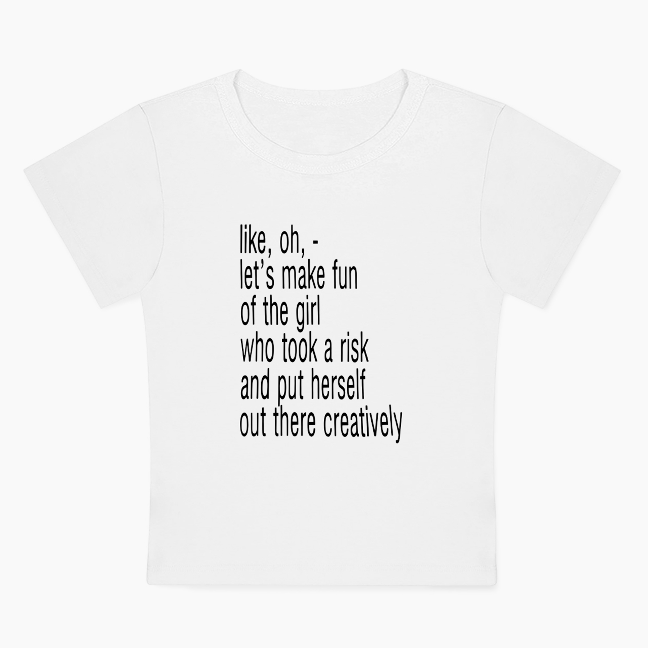 Girls Being Creative Baby Tee