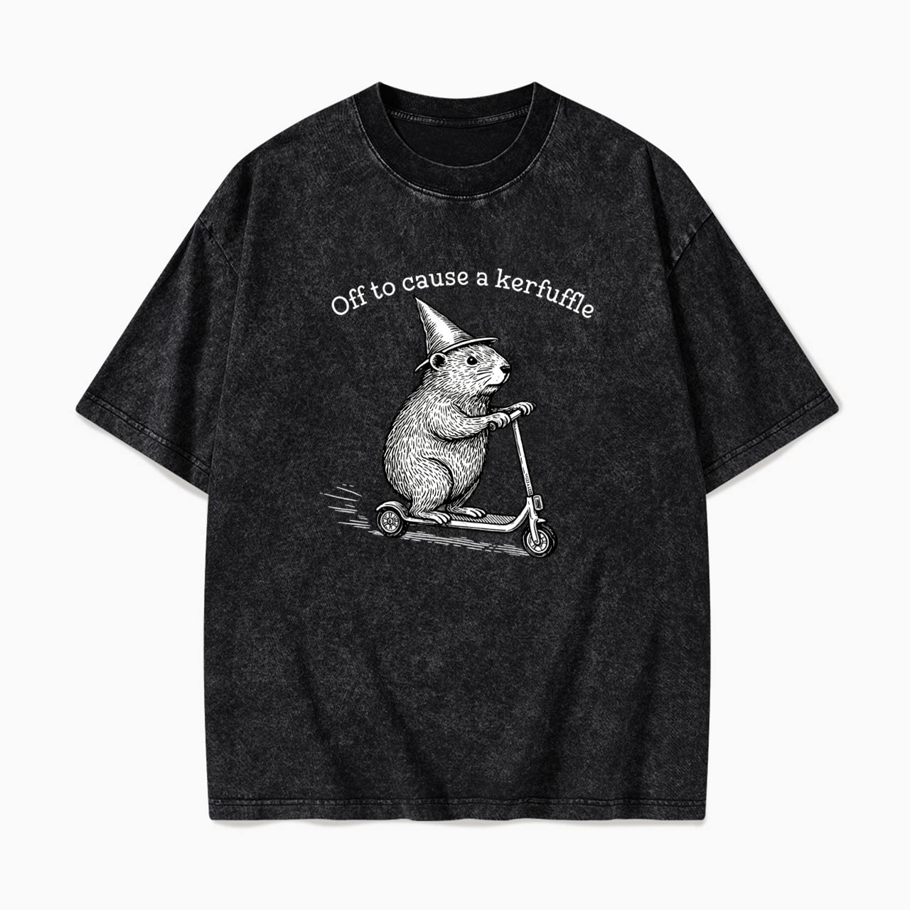 Off To Cause A Kerfuffle Washed Tees