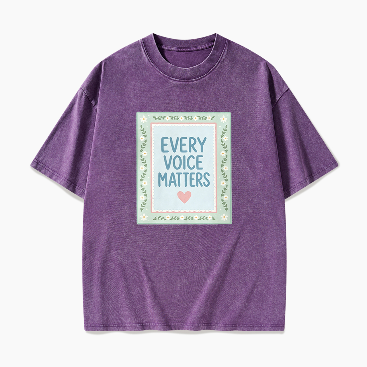 Every Voice Matters Washed Tees