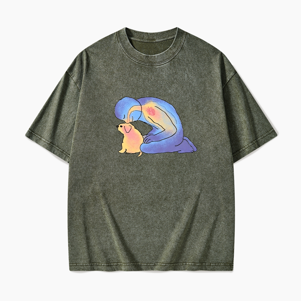Puppy Cuddle Washed Tees