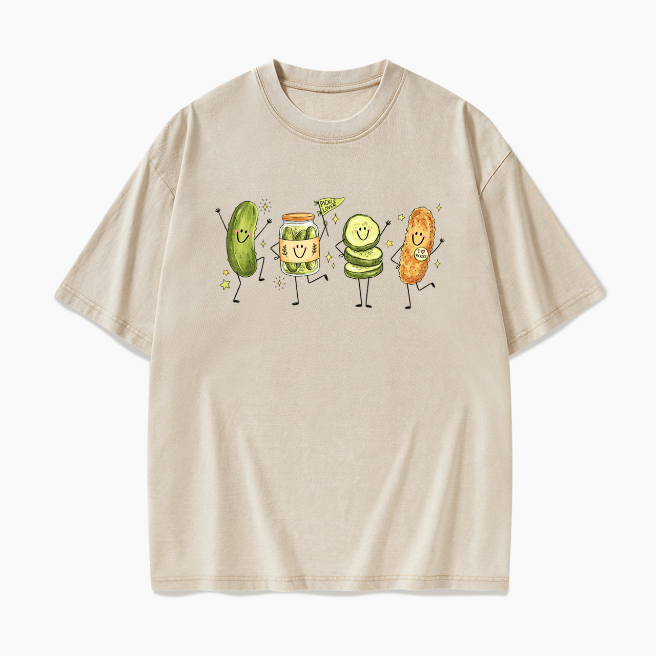 Canned Pickles Washed Tees