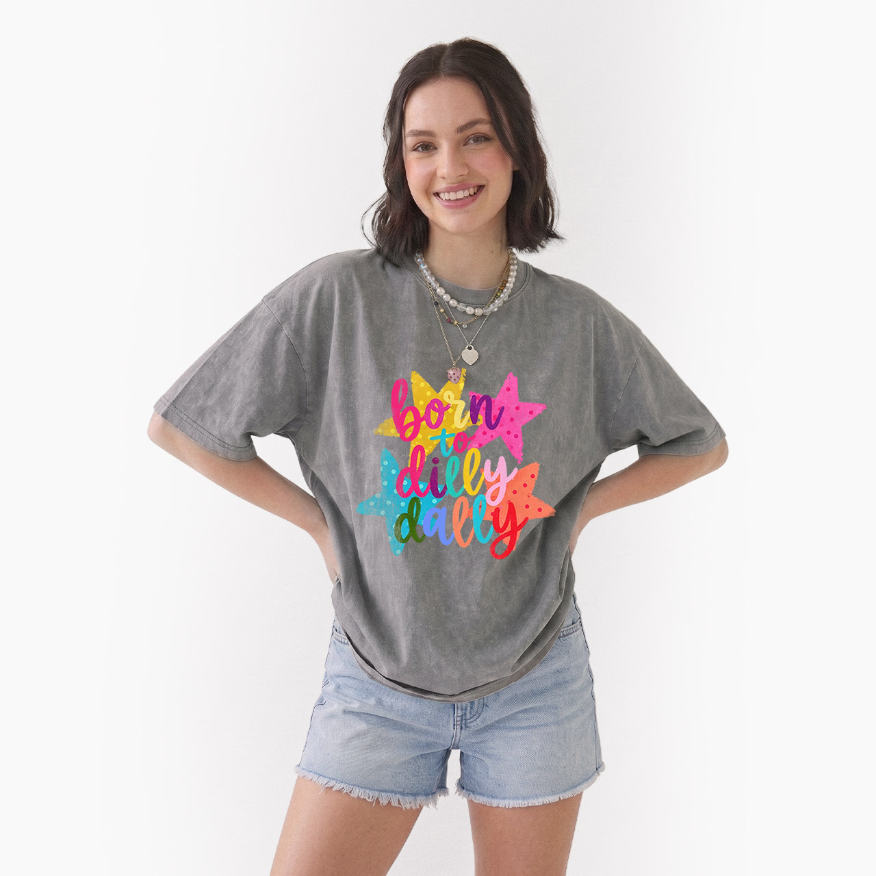 Dilly Dally Washed Tees
