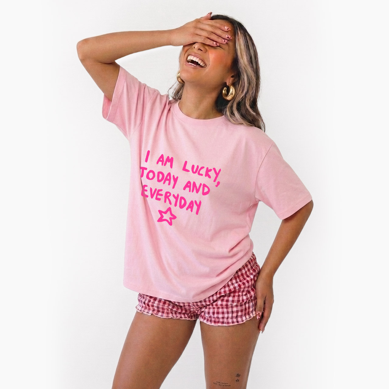 I Am Lucky Today And Everyday T Shirts