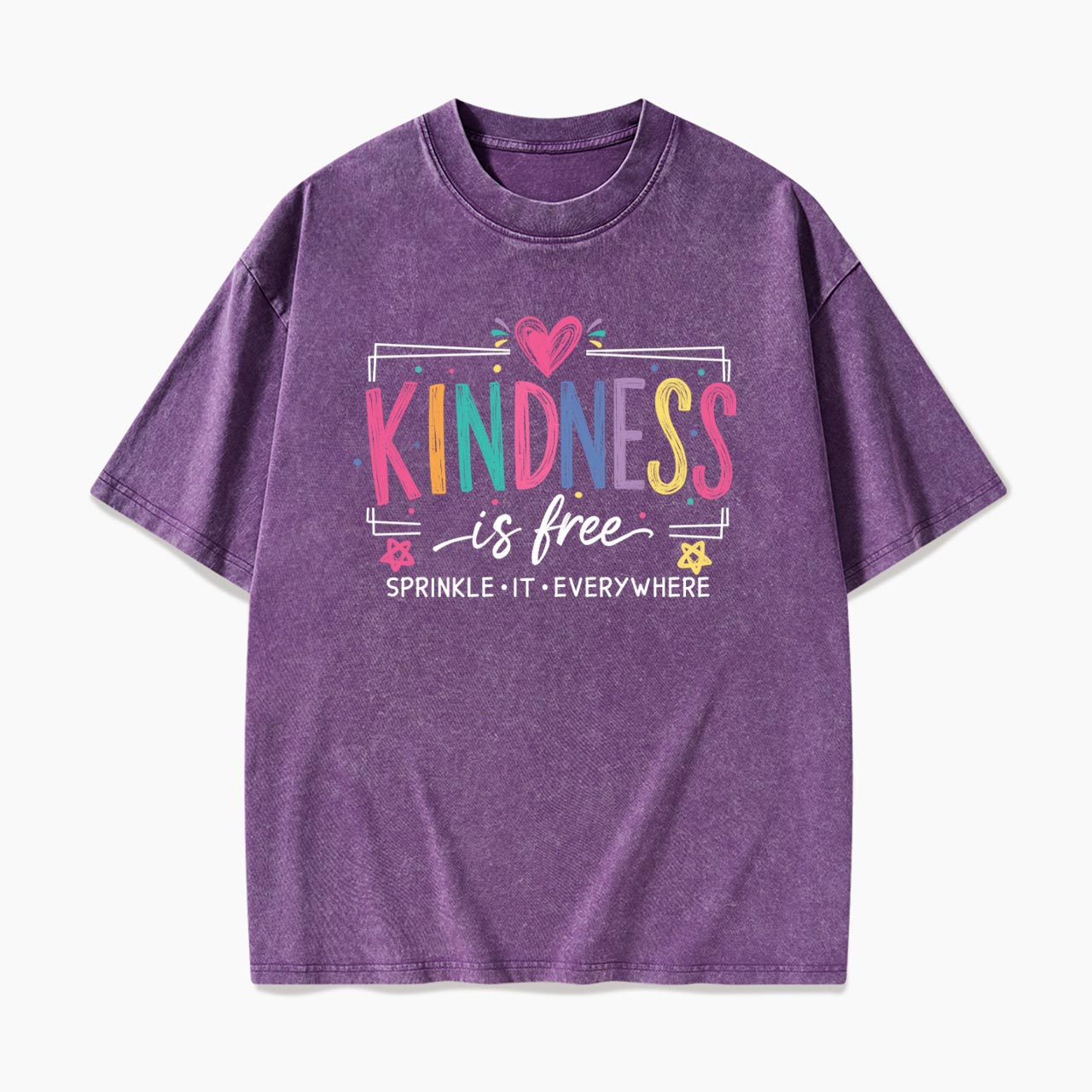 Kindness is Free Sprinkle it Everywhere Washed Tees