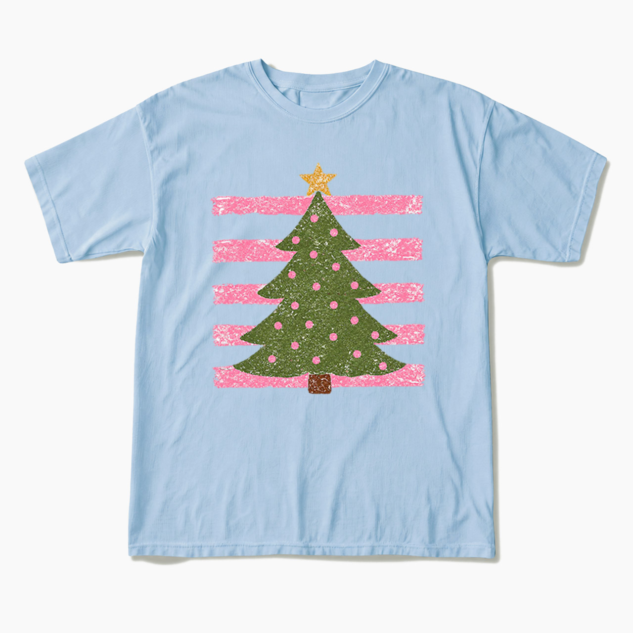Polkadot Christmas Tree T Shirts
