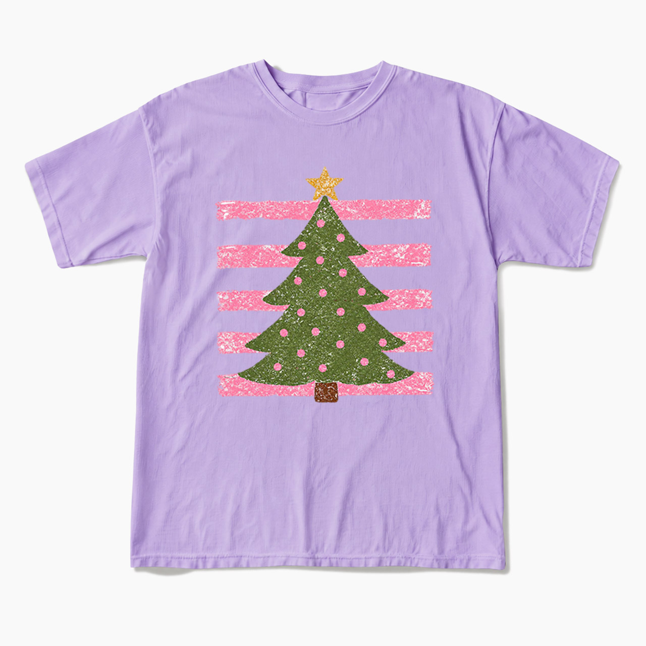 Polkadot Christmas Tree T Shirts