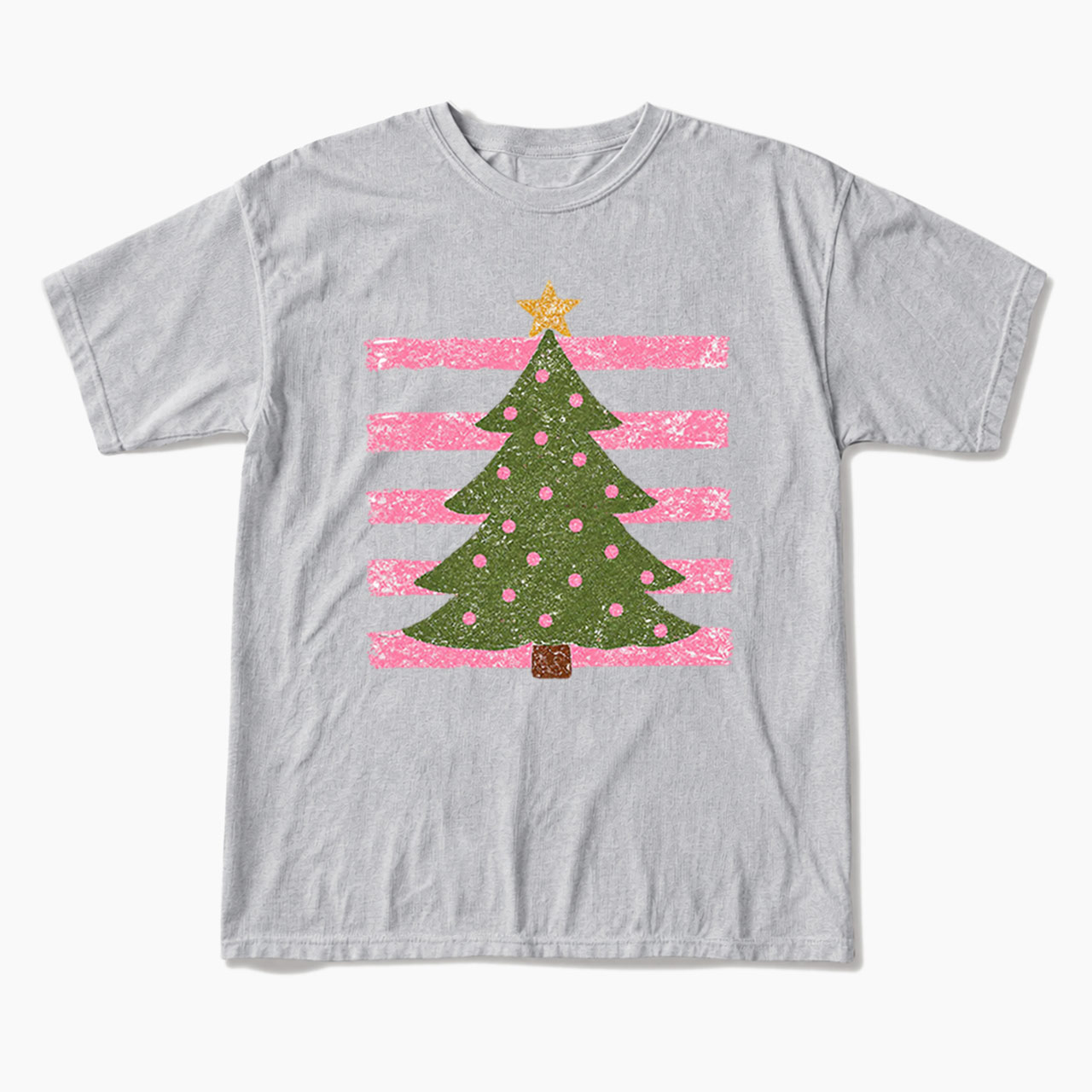 Polkadot Christmas Tree T Shirts