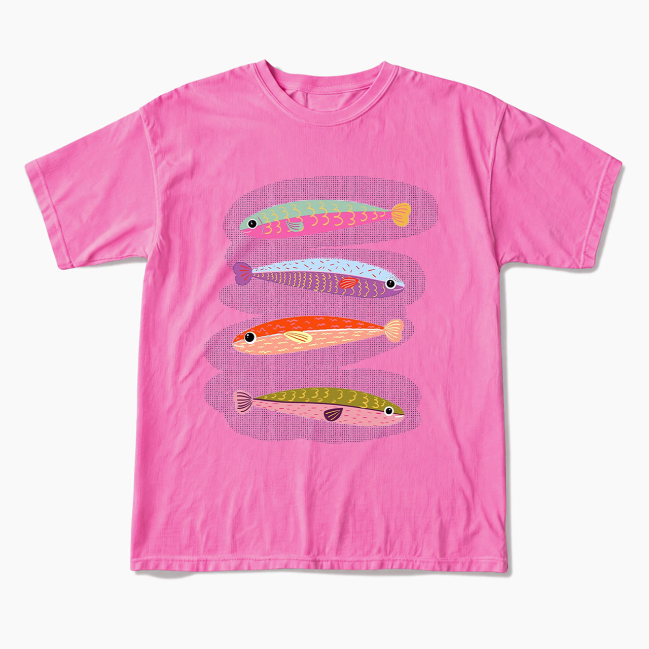 Colorful Fish T Shirts