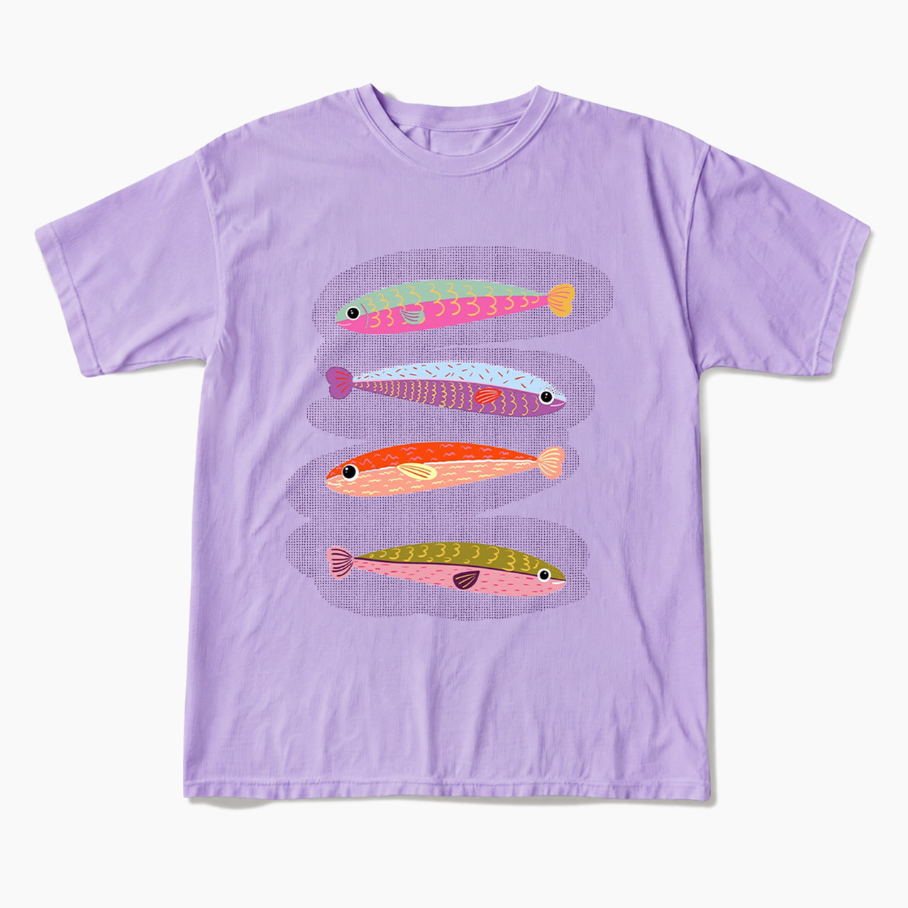 Colorful Fish T Shirts