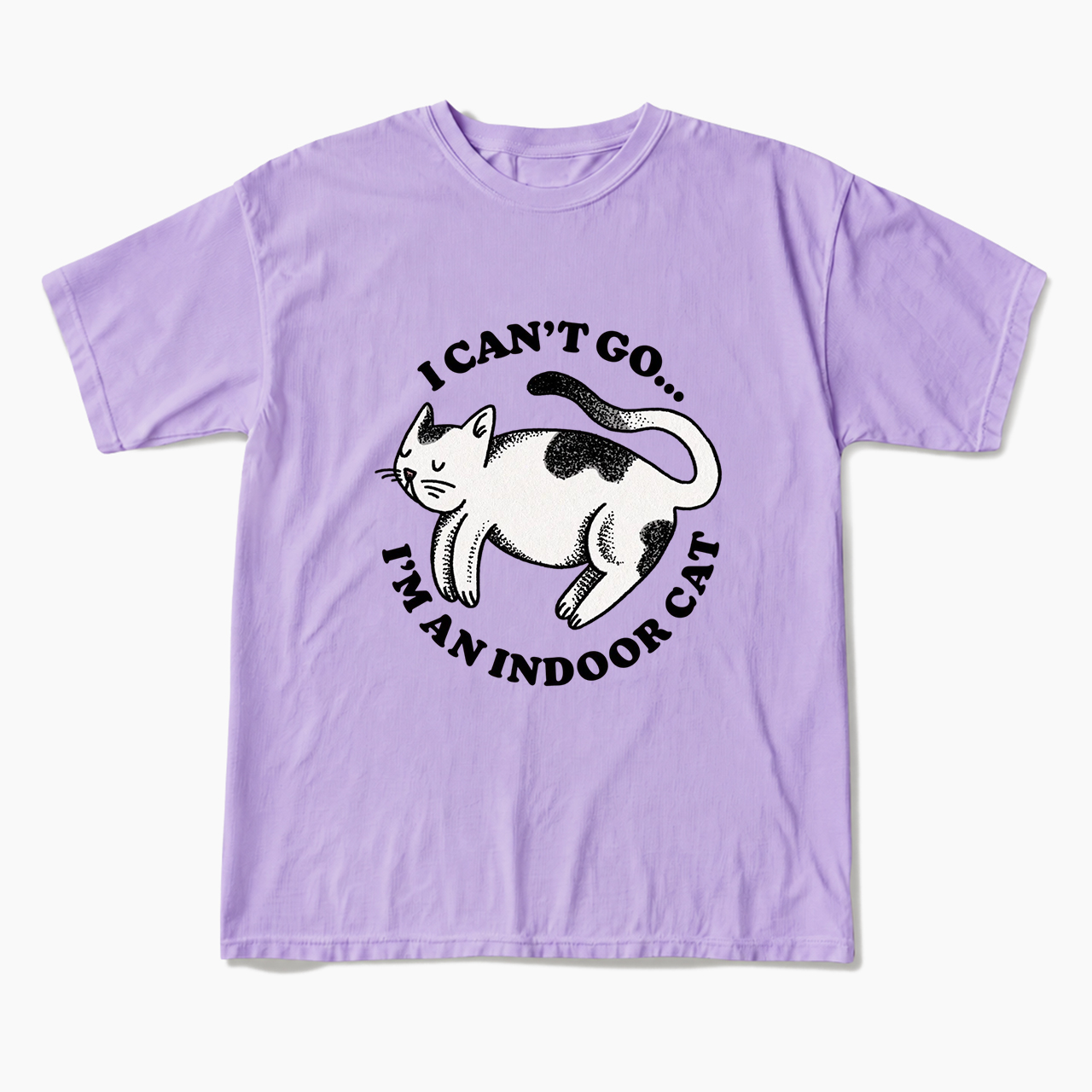 I Can't Go I'm An Indoor Cat T Shirts