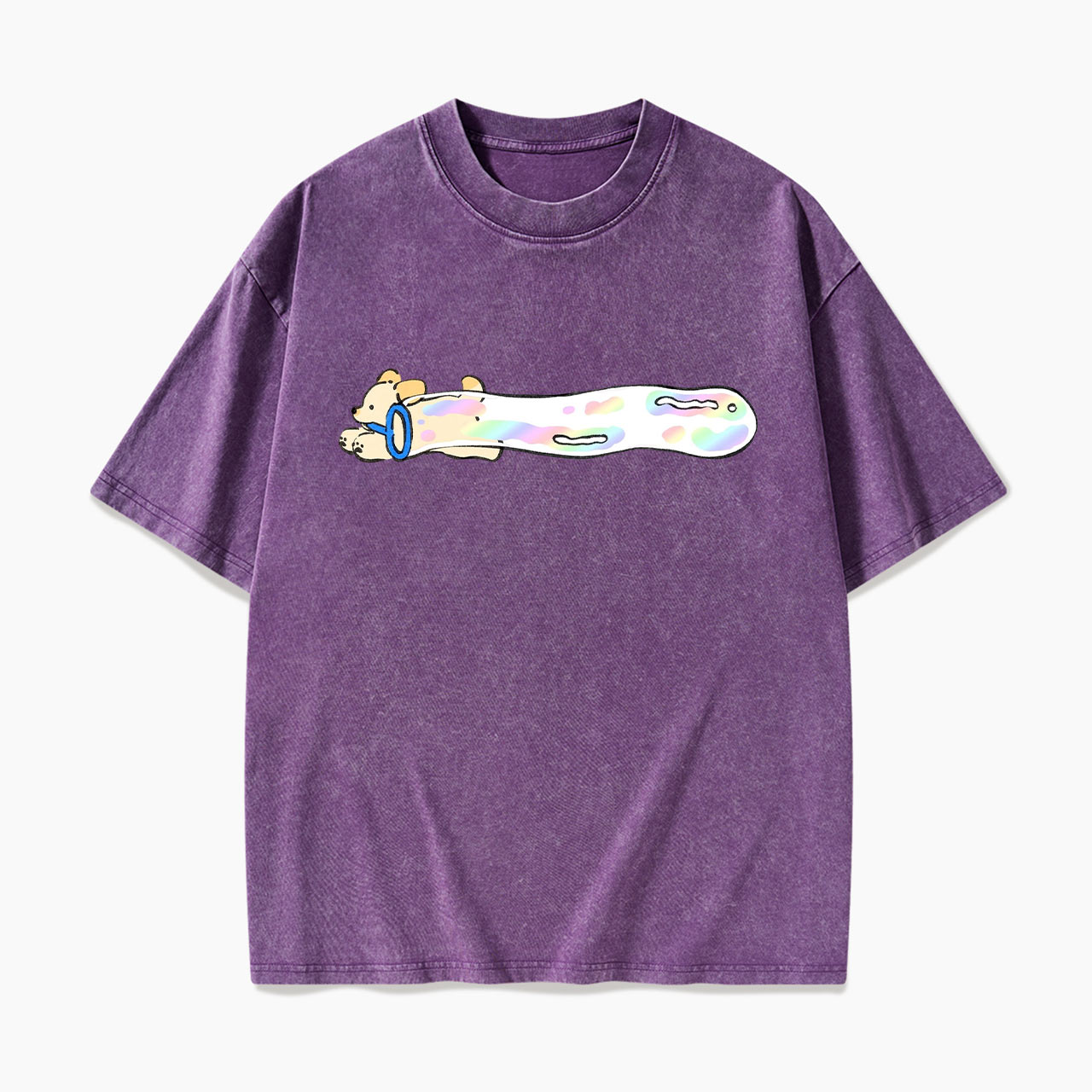 Pastel Bubble Dog Washed Tees
