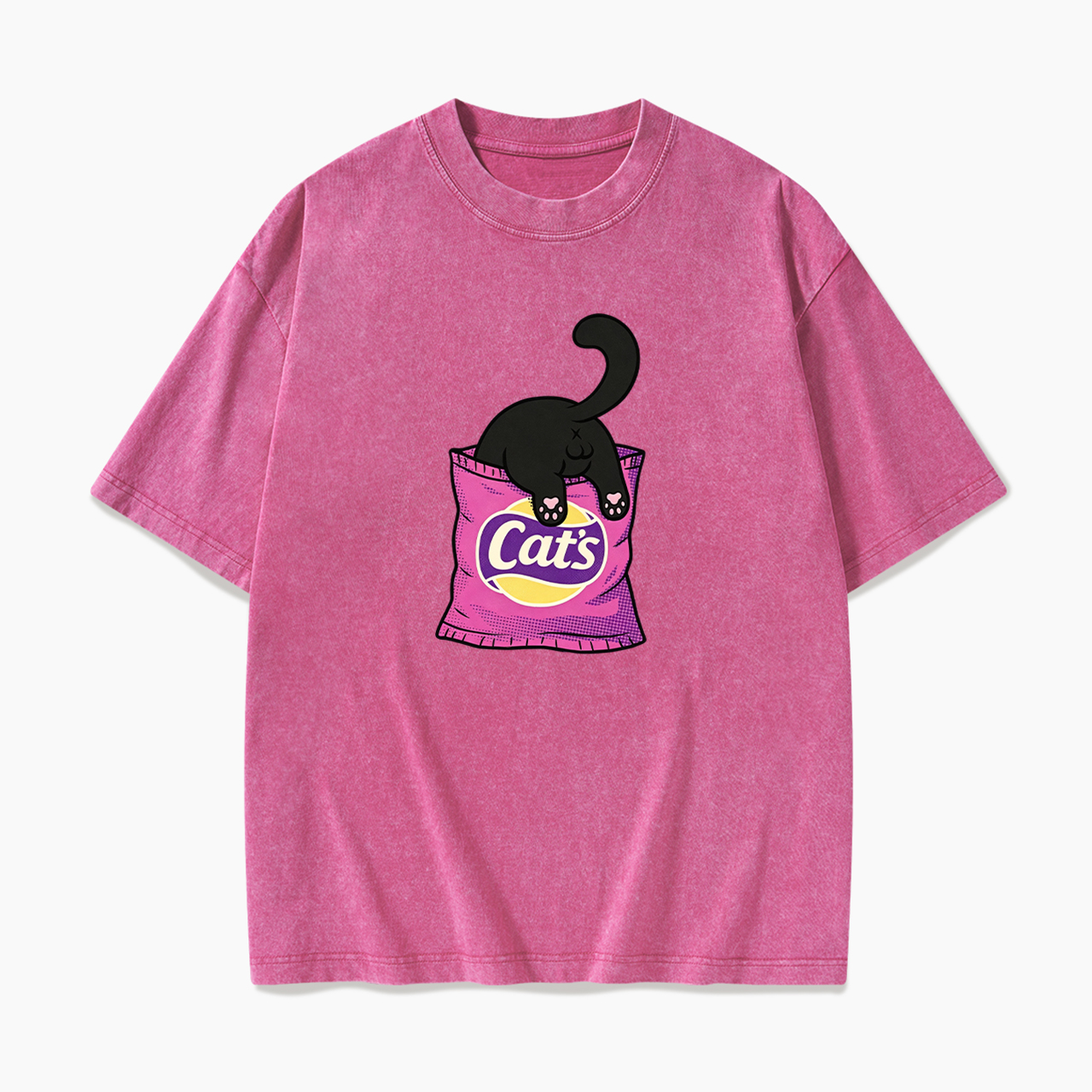 Cat's Chips Washed Tees