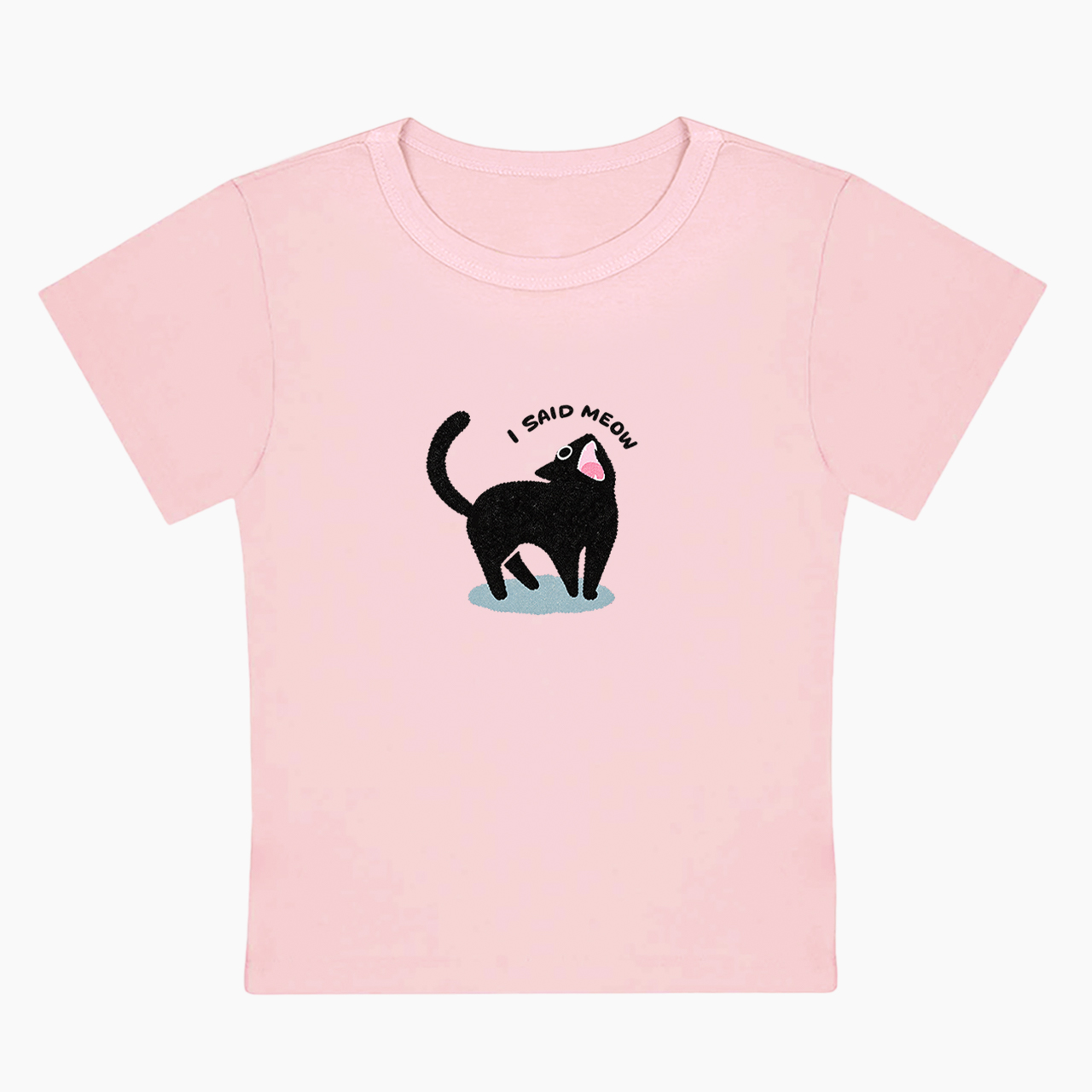 I Said Meow Baby Tee