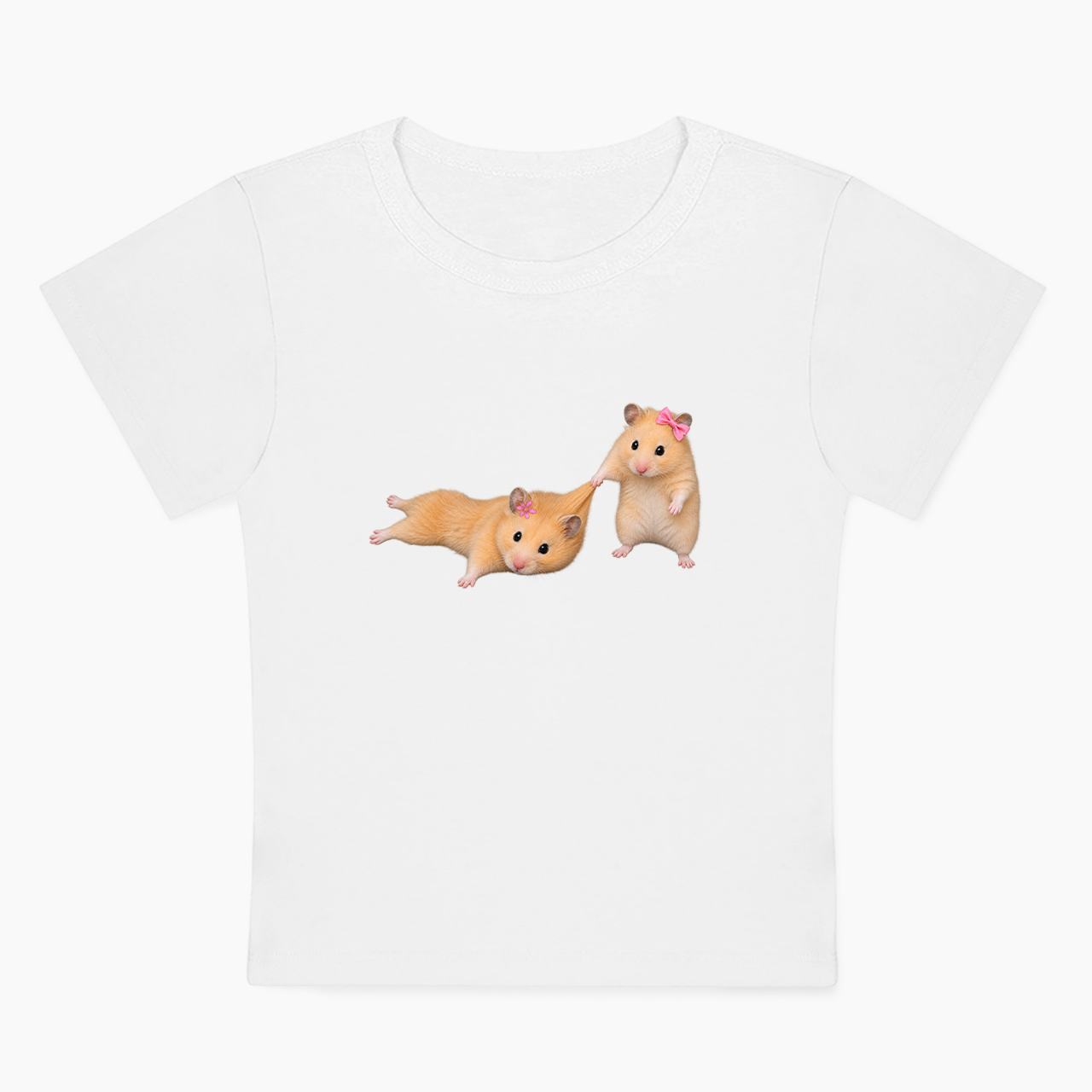 Tiny Hamster Besties Baby Tee