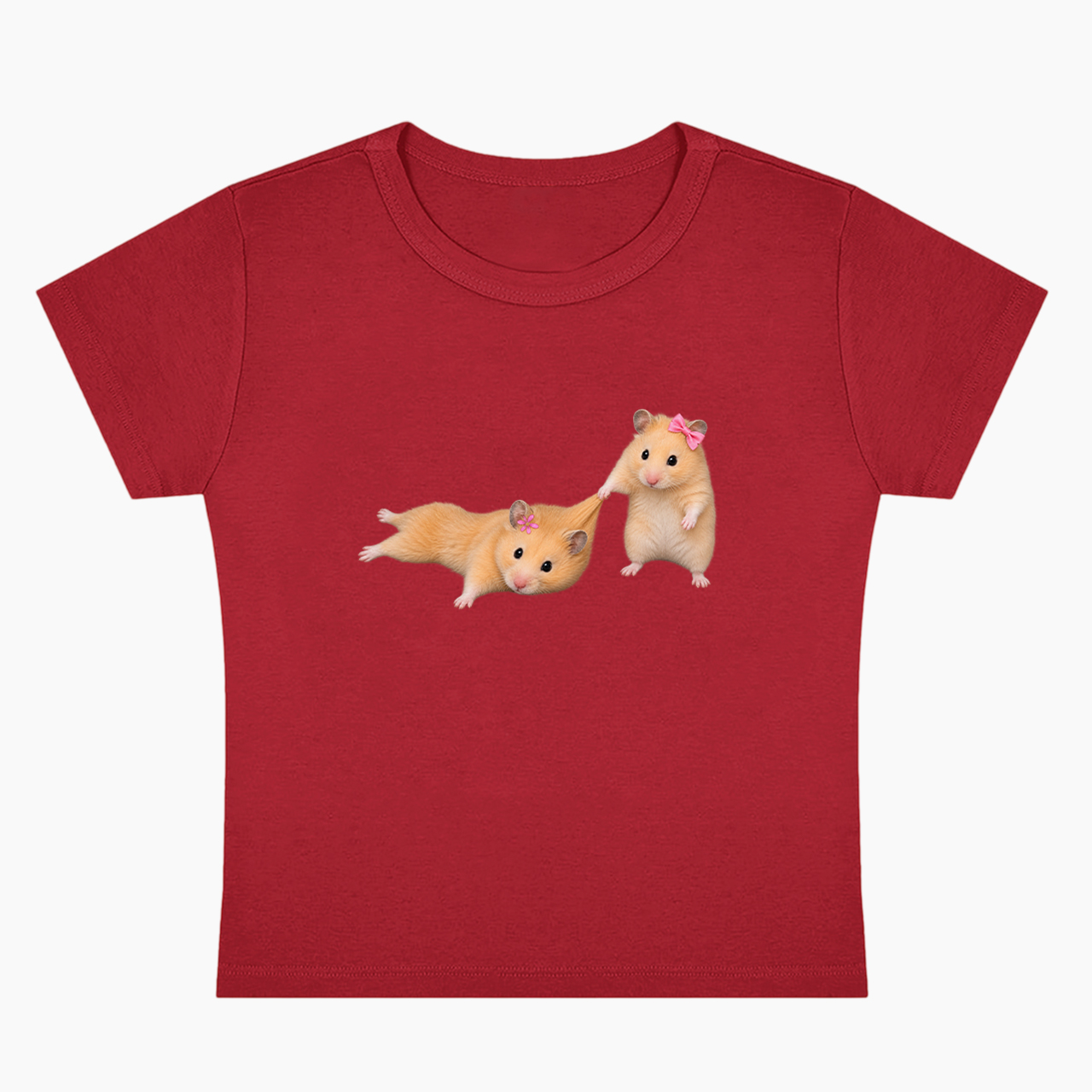 Tiny Hamster Besties Baby Tee