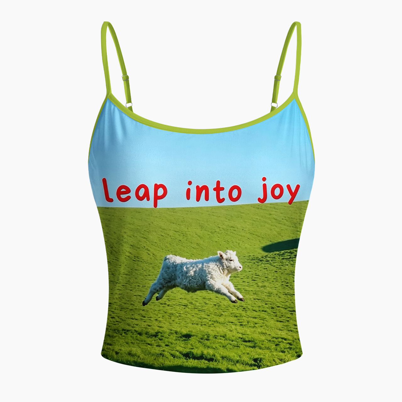 Leap Into Joy Spaghetti Strap Top