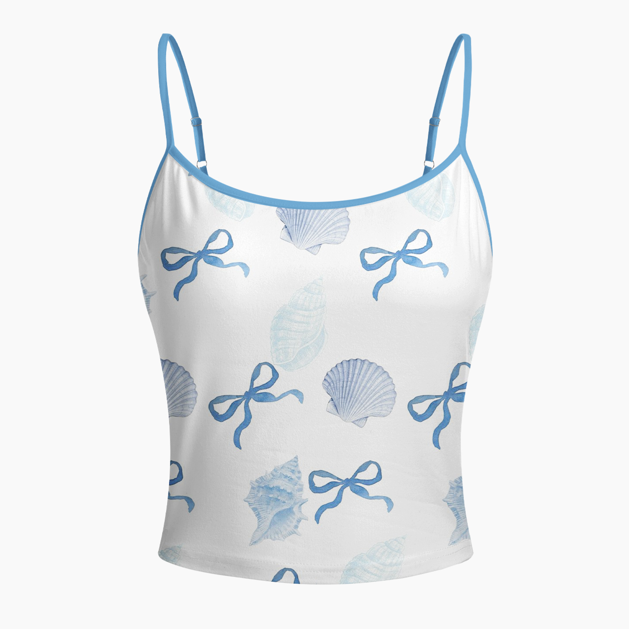 Shells Bows Spaghetti Strap Top