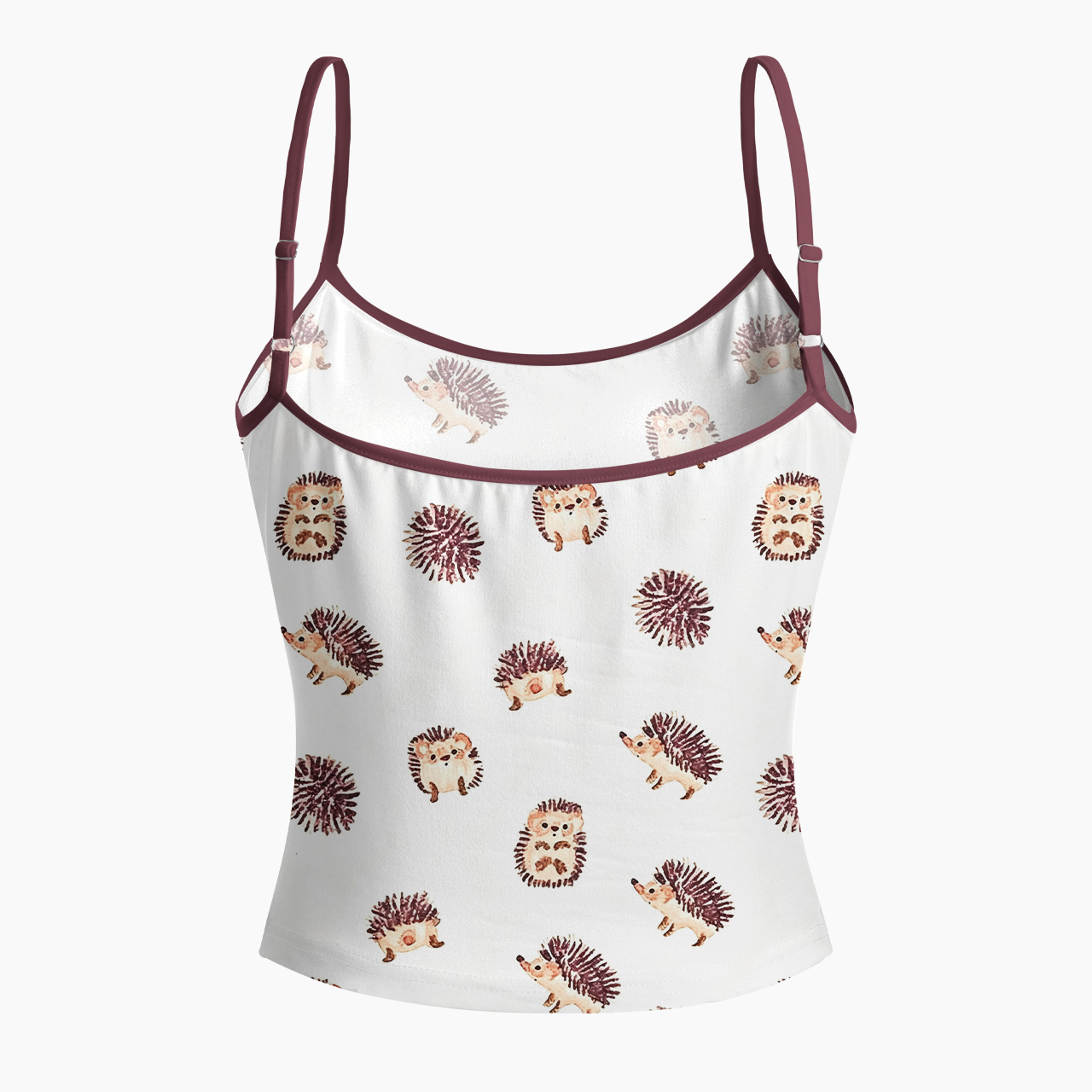 Tiny Hedgehog Spaghetti Strap Top