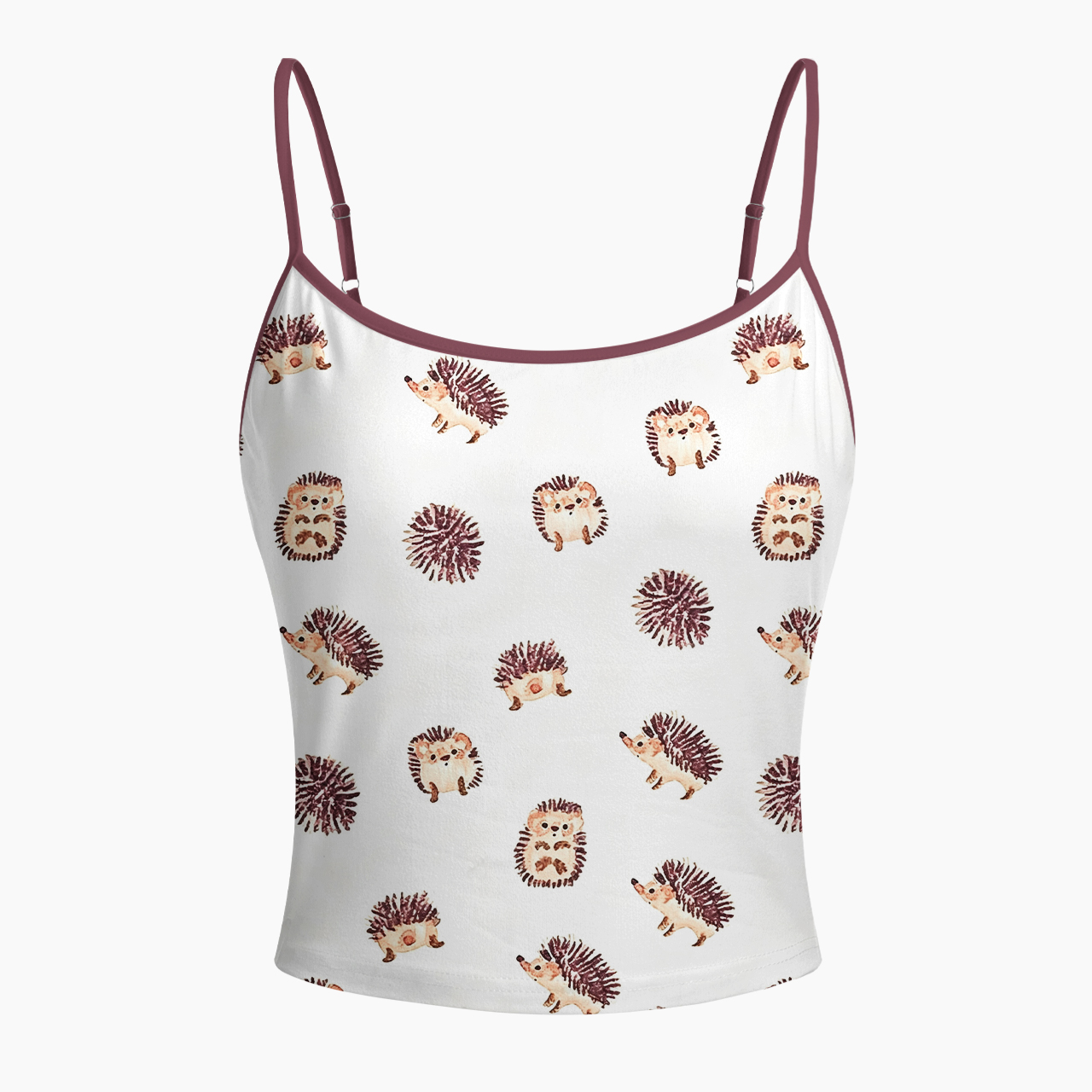 Tiny Hedgehog Spaghetti Strap Top