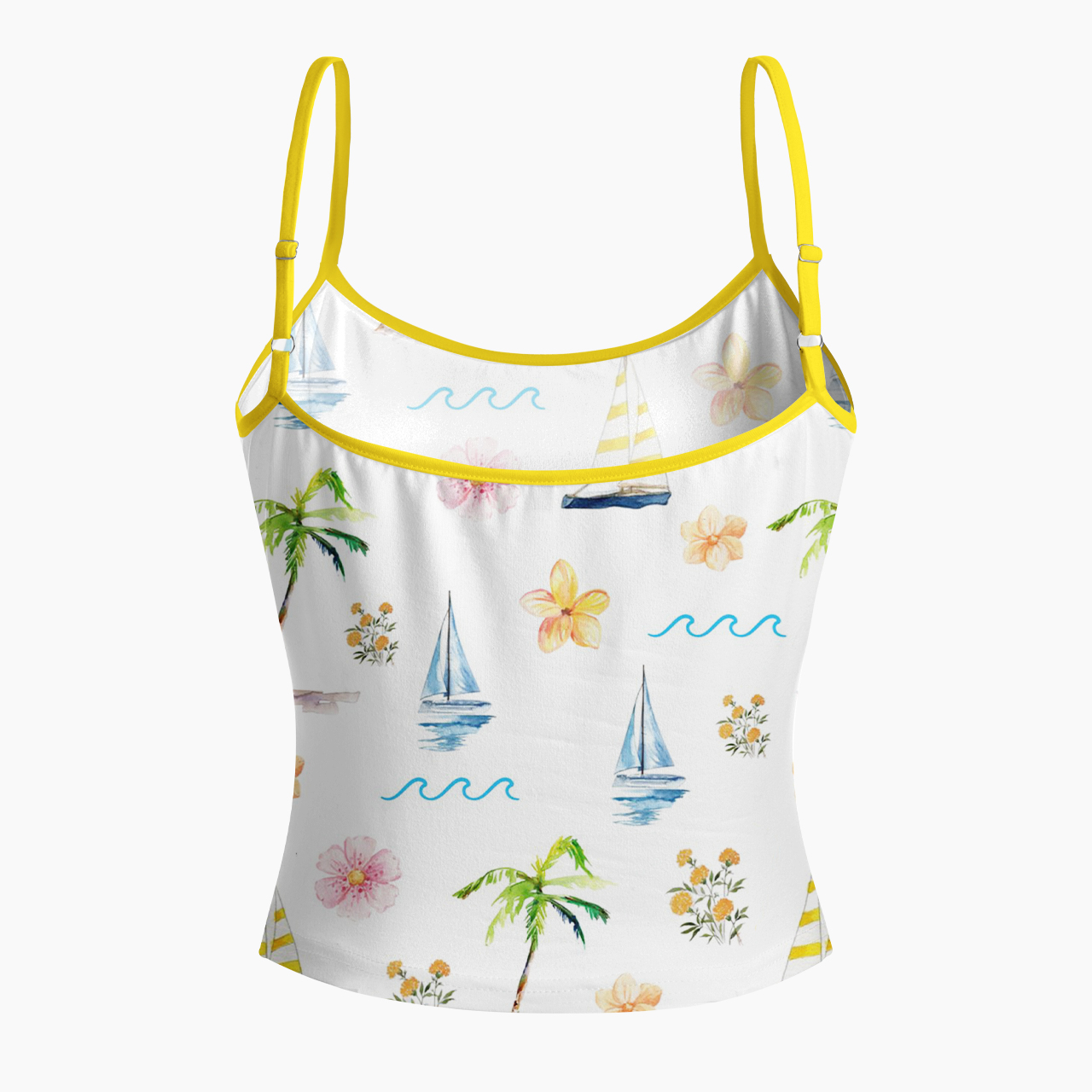 Coastal Summer Spaghetti Strap Top