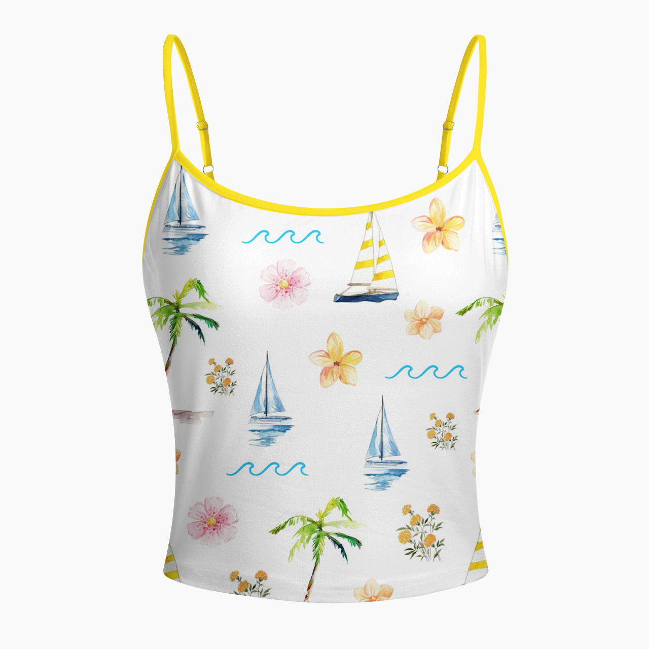 Coastal Summer Spaghetti Strap Top