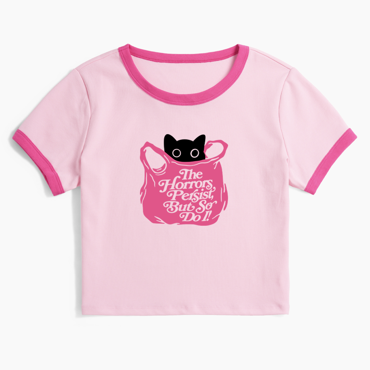 The Horrors Persist But So Do I Ringer Tee
