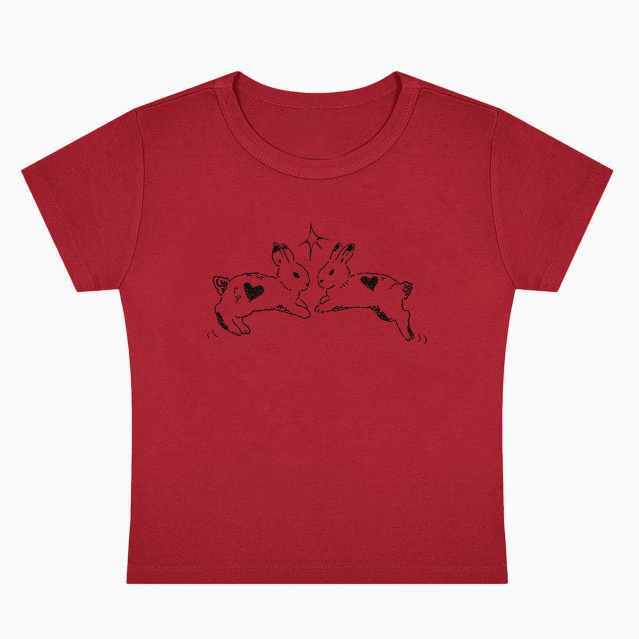 Cute Bunnies Baby Tee