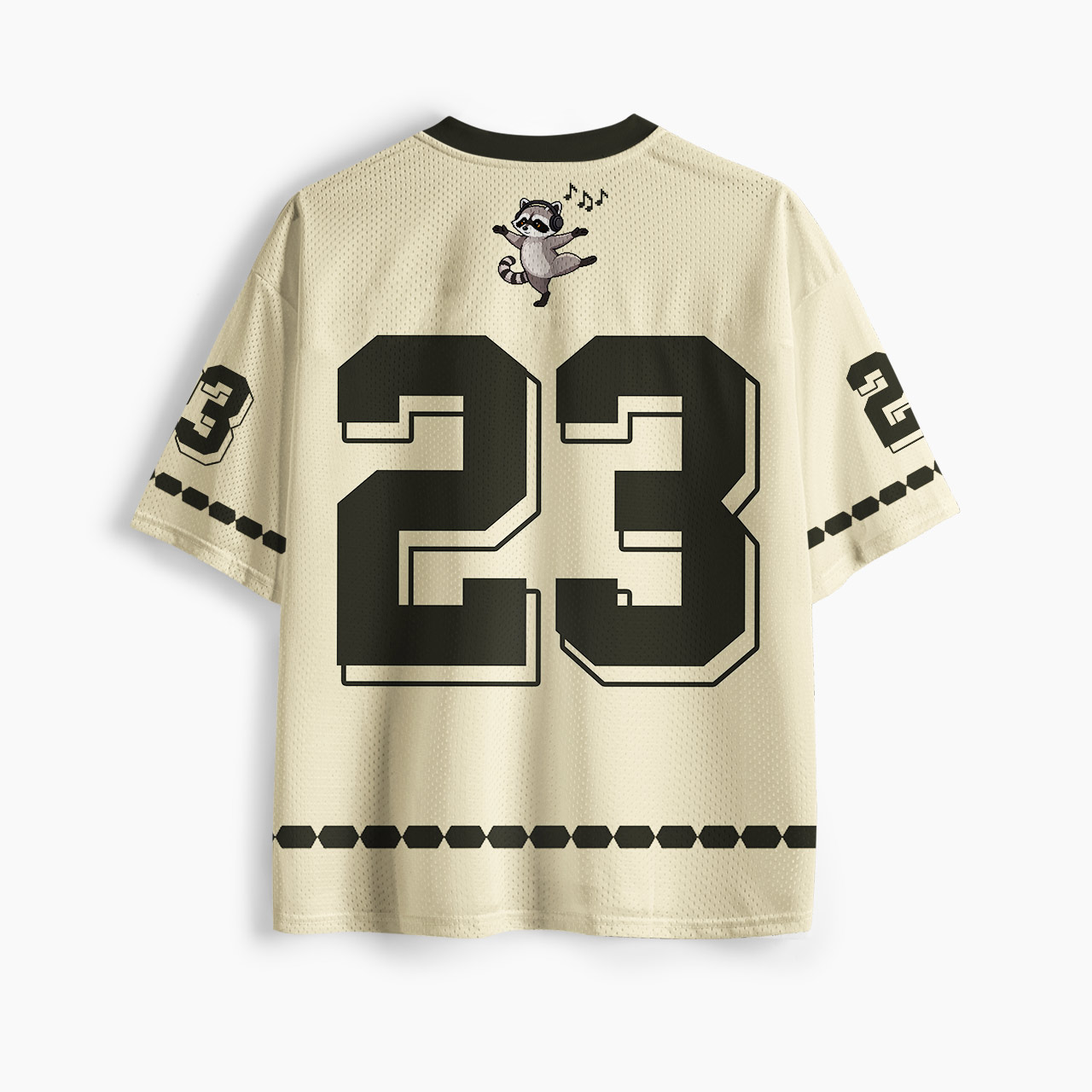 What If I am Not Silly Enough Raccoon Mesh Jersey