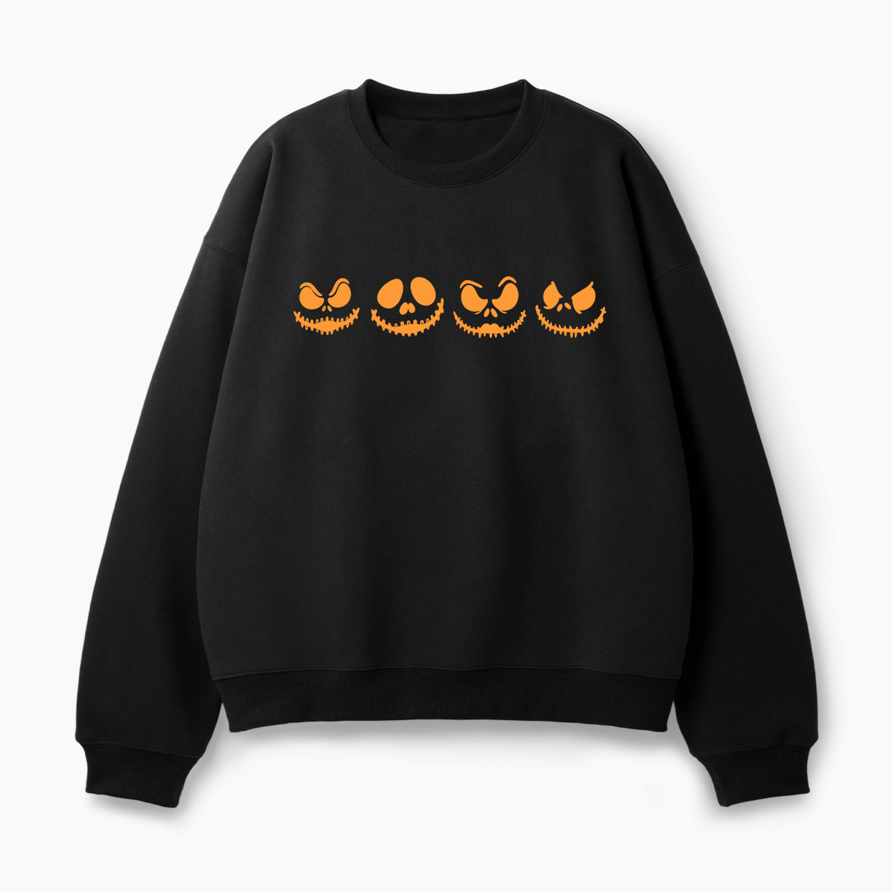 Spooky Skeleton Skull Halloween Classic Sweatshirt