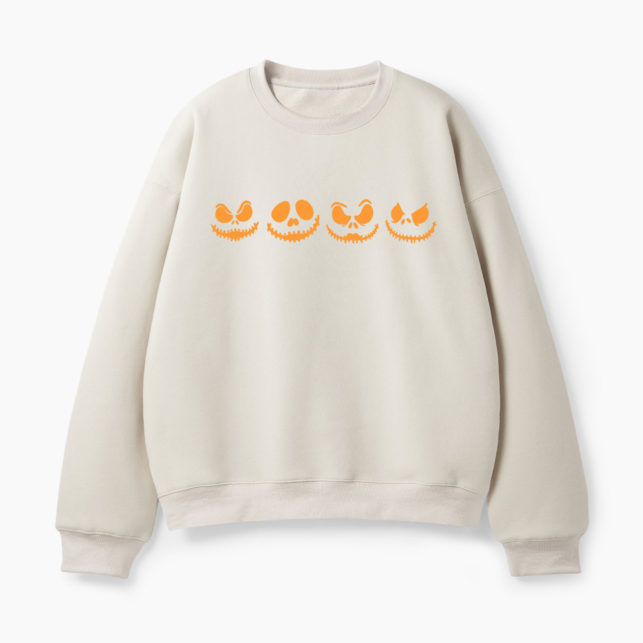Spooky Skeleton Skull Halloween Classic Sweatshirt