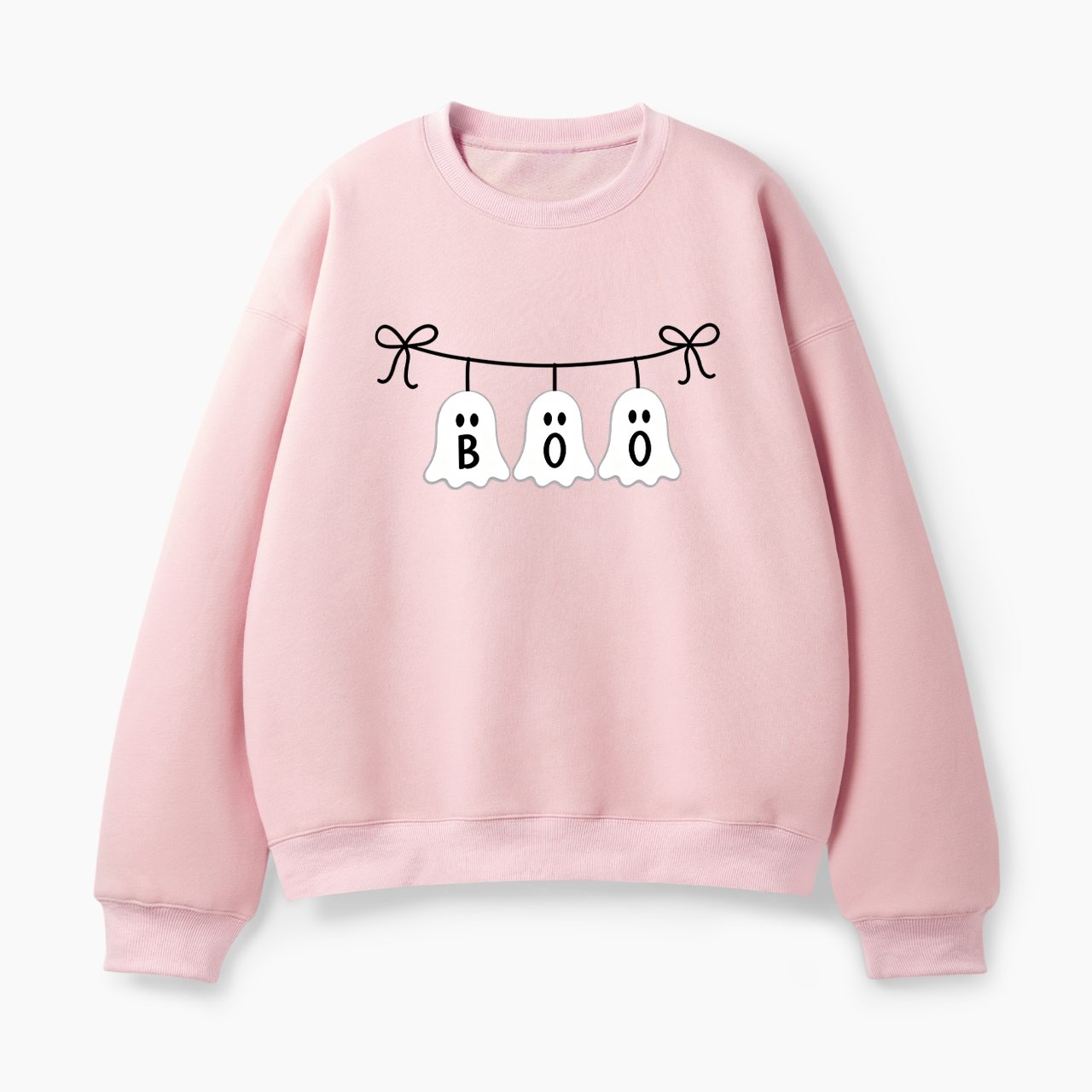 Ghost Boo Halloween Classic Sweatshirt
