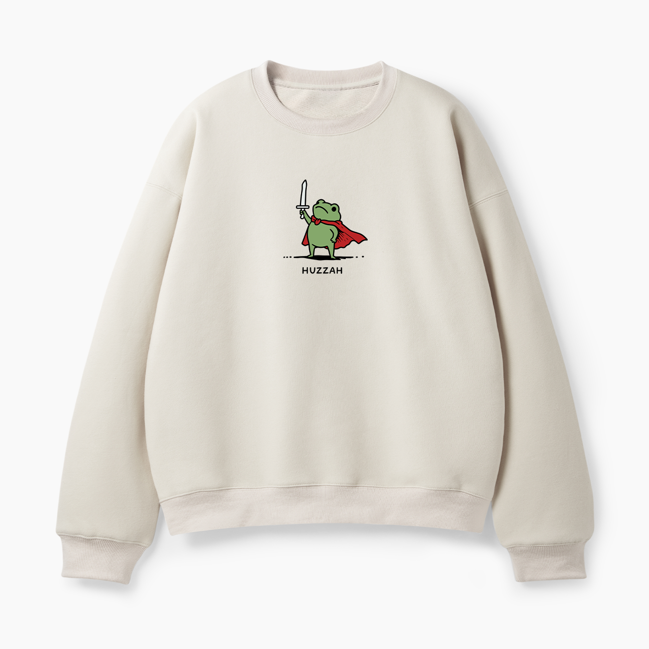 Huzzah Frog Classic Sweatshirt