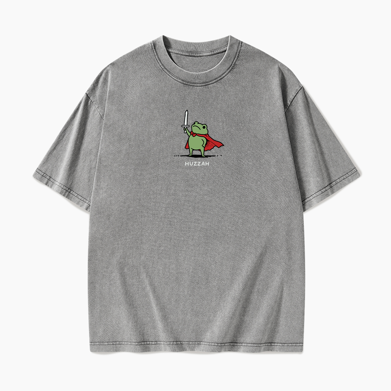 Huzzah Frog Washed Tees
