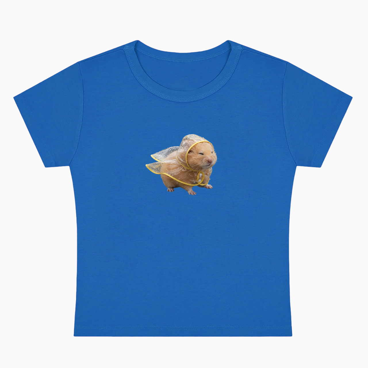 Hamster in Raincoat Baby Tee